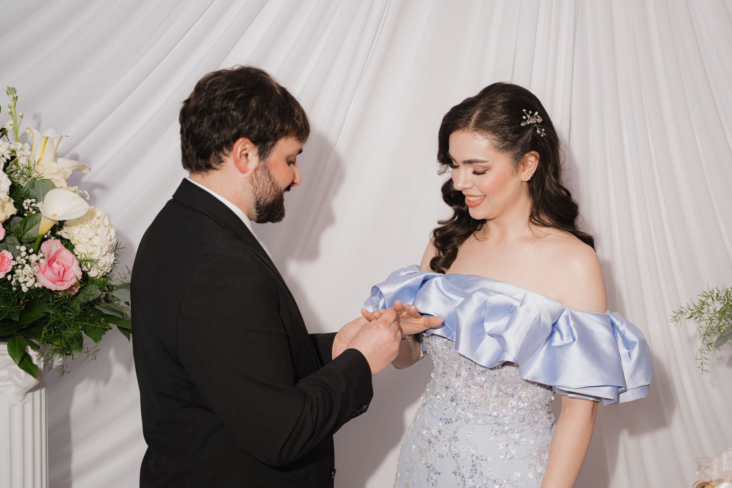 Rani and Noor’s engagement party. Photographer in Washington Sophia D