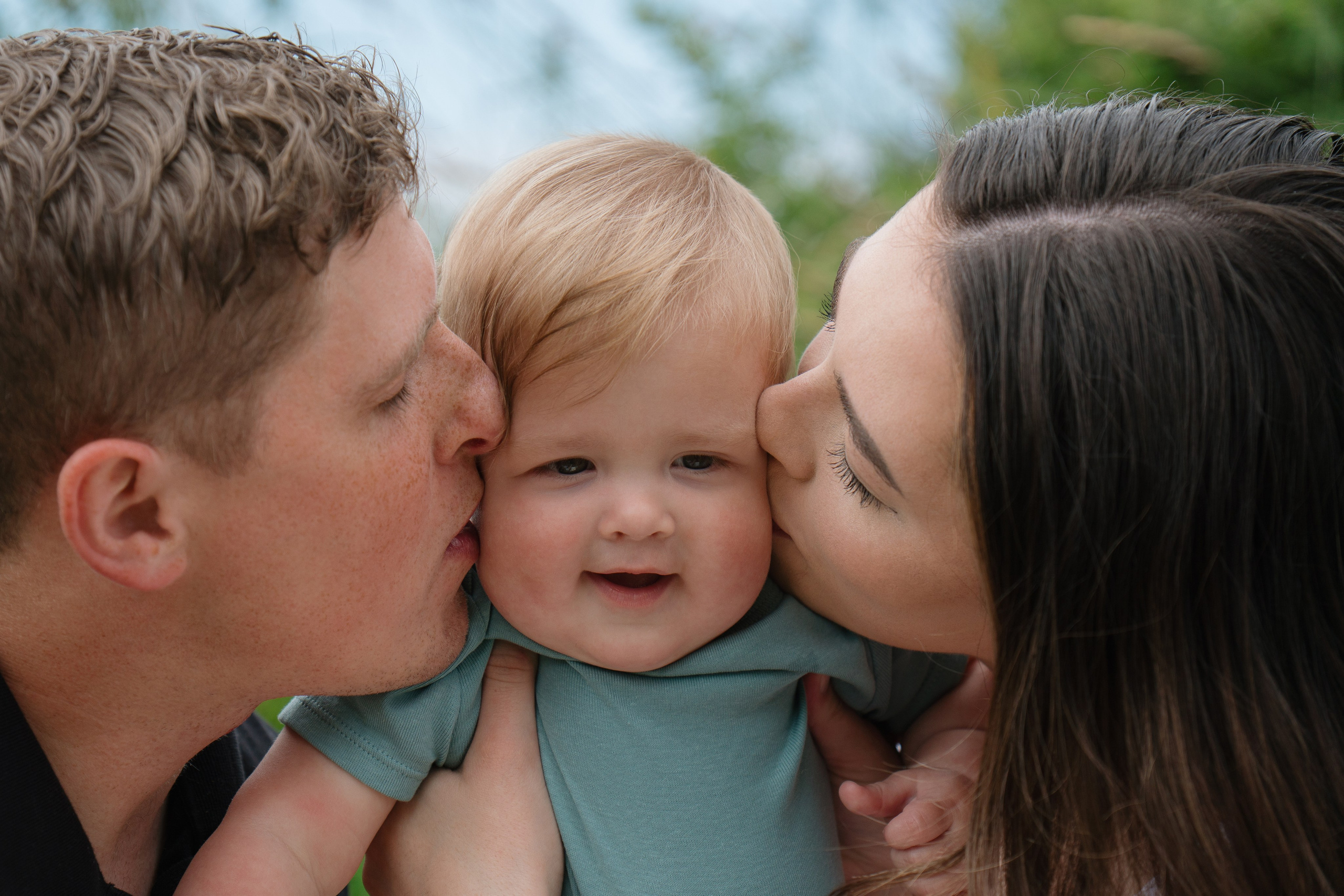 Austin’s family. Photographer in Washington Sophia D