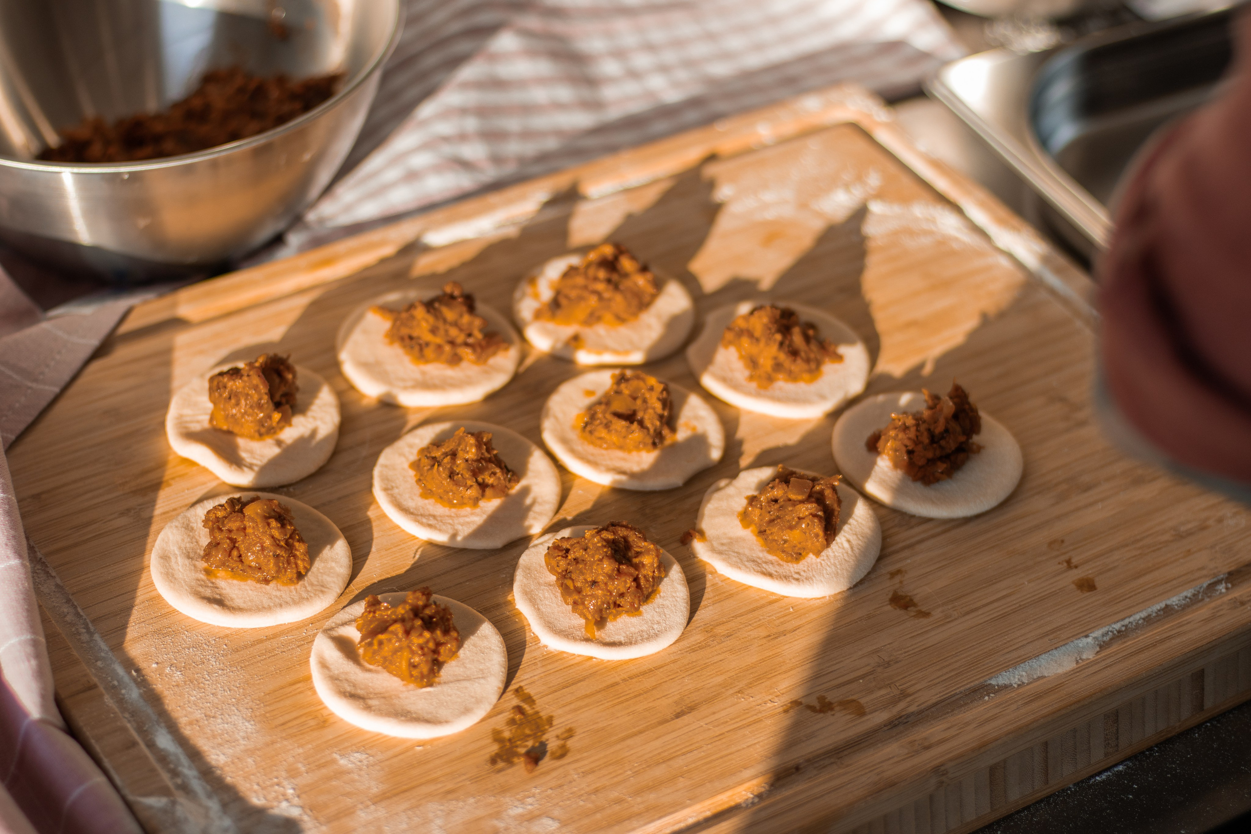 Papis Pierogi — vegan-comfort food. Photographer in Gothenburg Aleksandra Stroganova