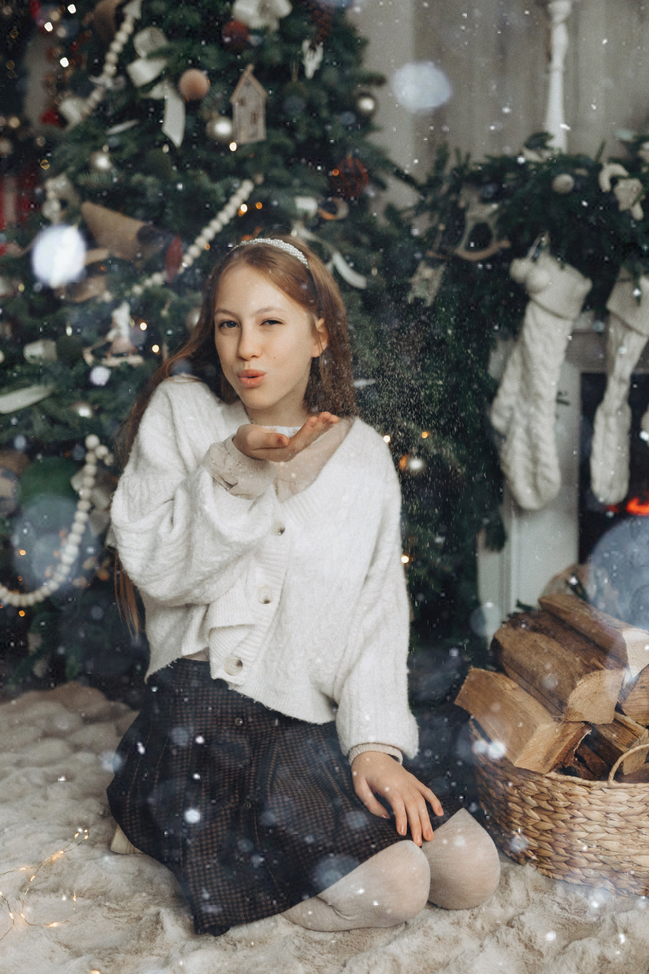 Together at Christmas. Семейный фотограф Лейпциг, Германия