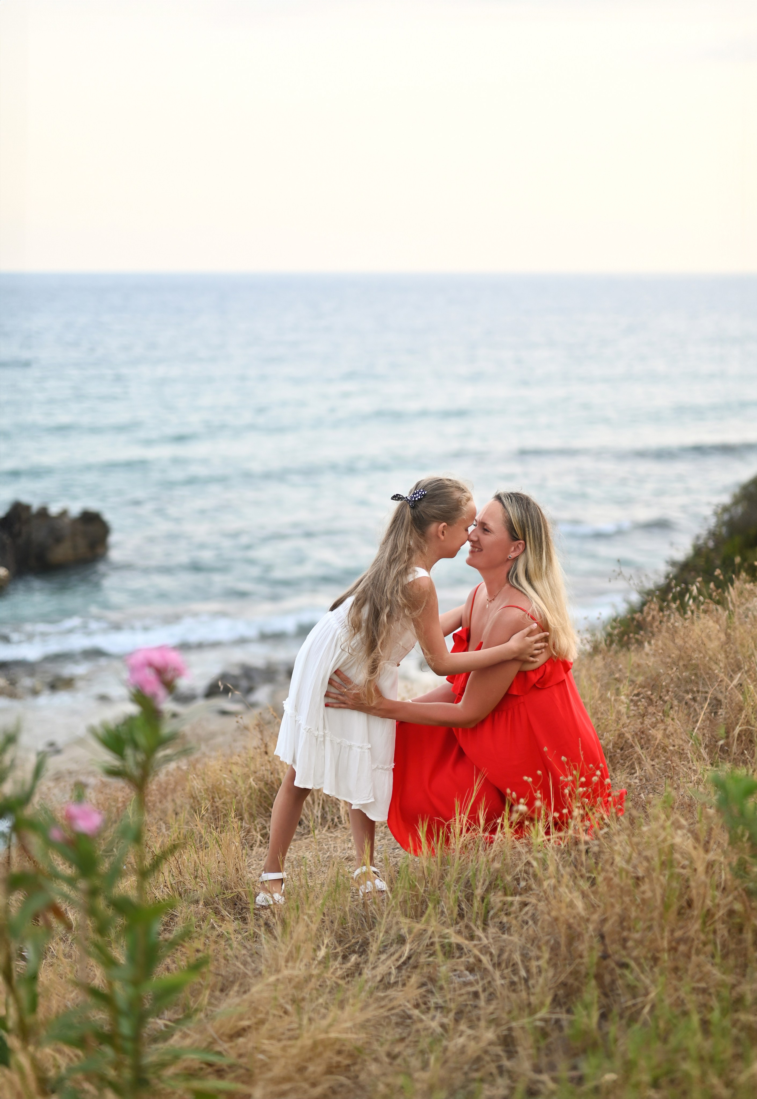 Семейная съемка на пляже Клеопатра. Фотограф в Алании (Аланье), Сиде, Манавгате. Турция