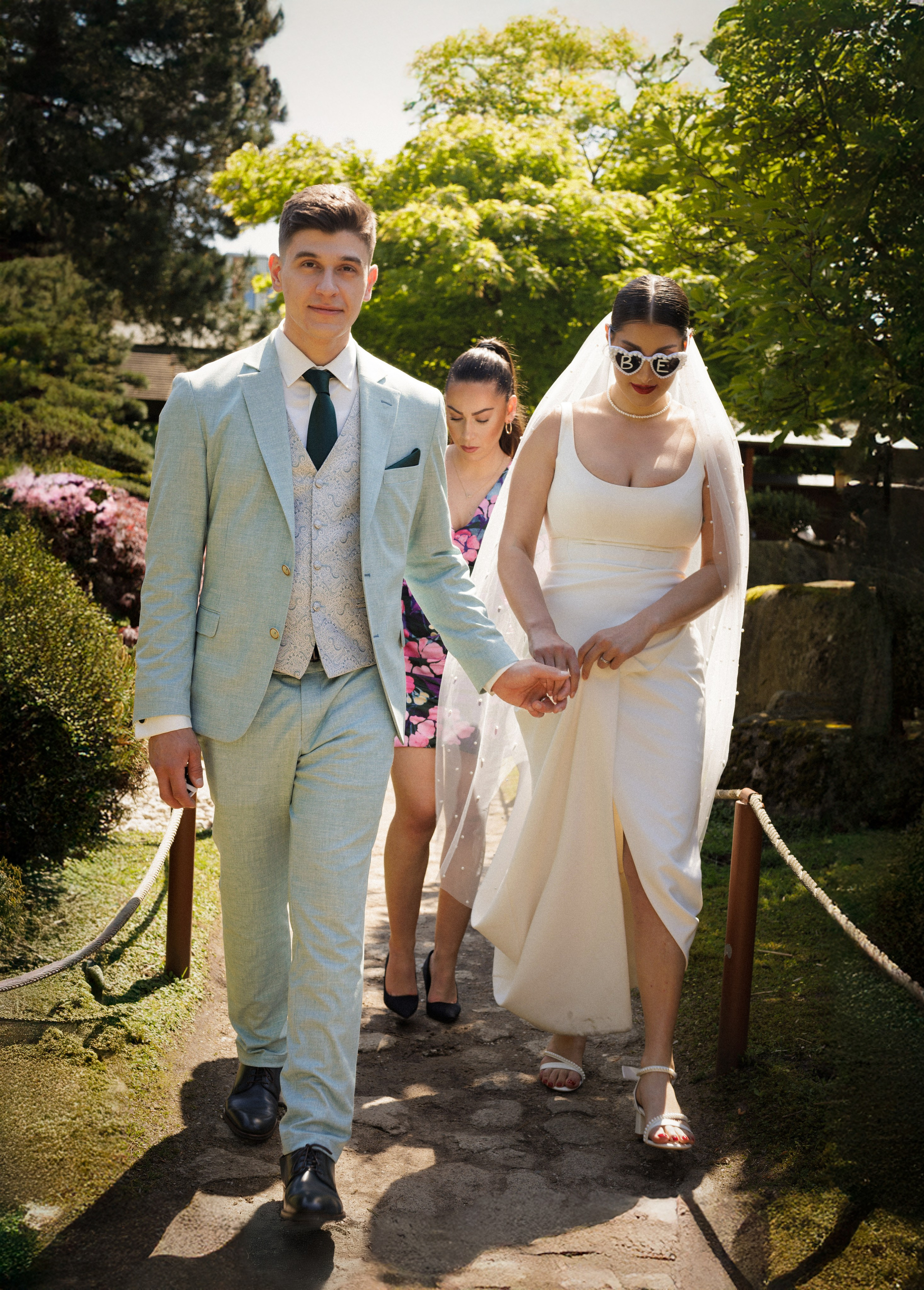 Natürliche Hochzeitsfotografie im Planten un Blomen | Hamburgs grüne Oase. Hochzeitsfotograf und Hochzeitsvideograf aus Hamburg | Roka21Film