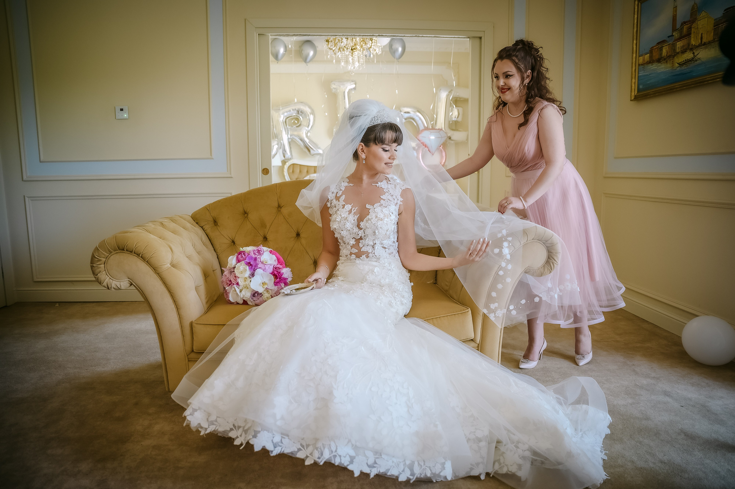 Aura & Sergiu Wedding | Elegant Love Story