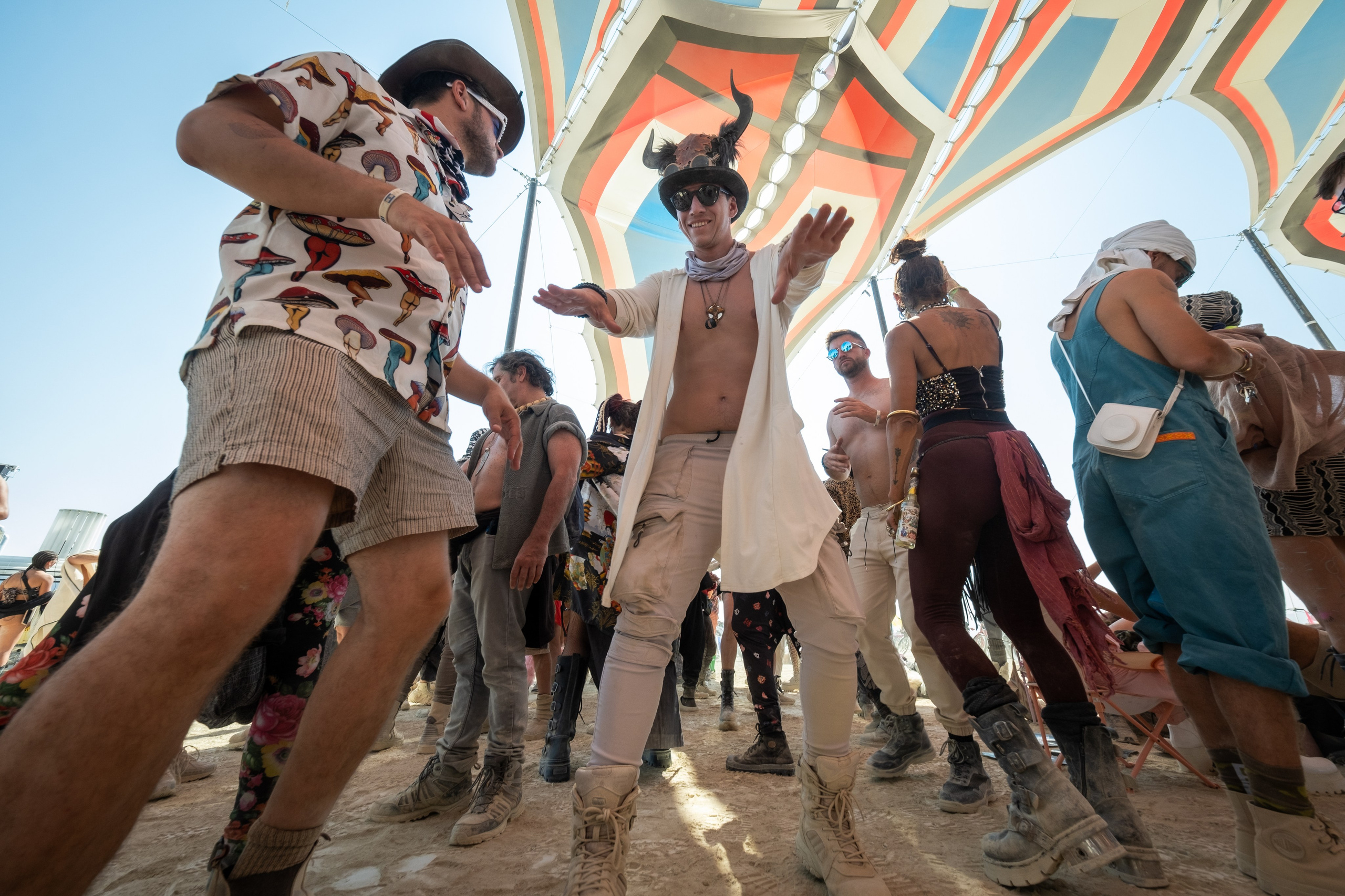 BURNING MAN 2024. Reportage concert portrait photography in the San Francisco Bay Area