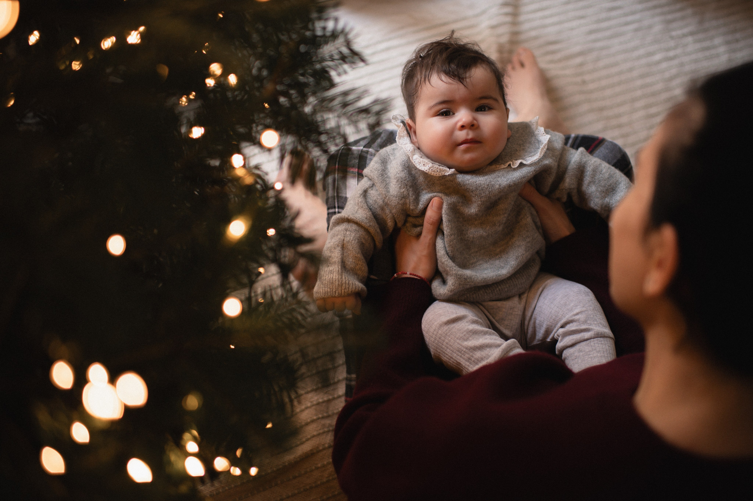 First Christmas. Семейная, детская, портретная и предметная фотосъемка в Салониках