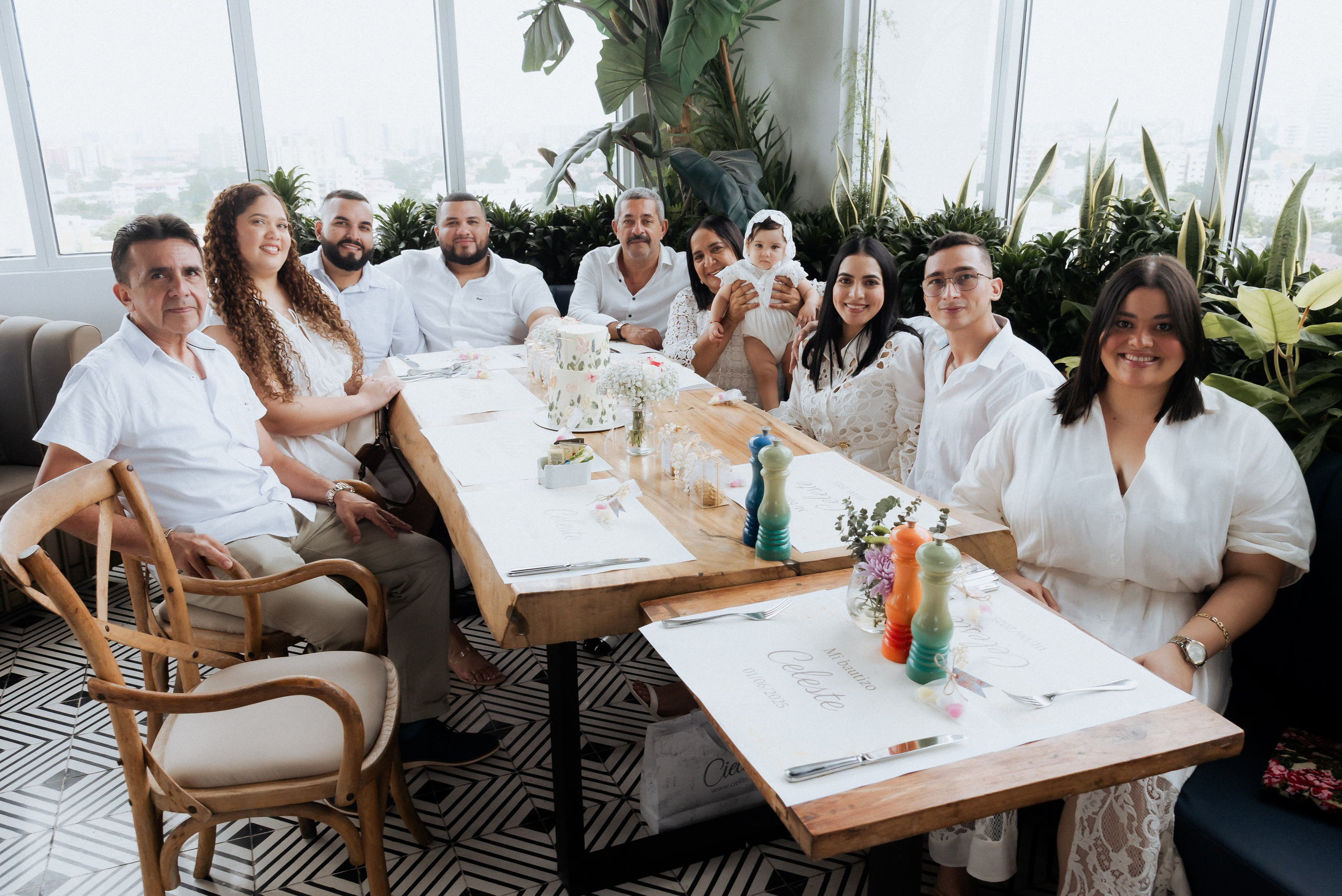 BAUTIZO CELESTE. Fotógrafo David Yance