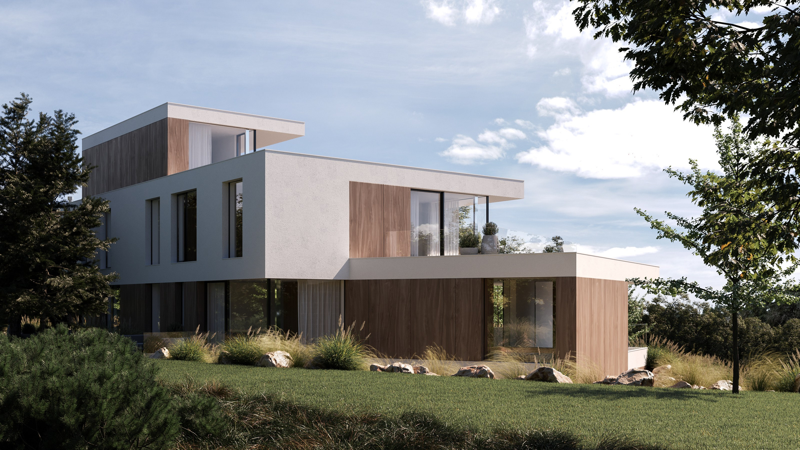 Vila v pražské Troji. 