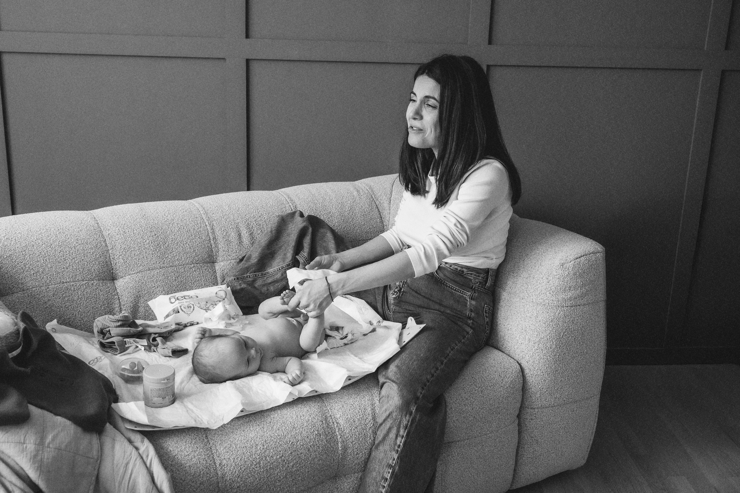 Фотосесия за новородено. Фотограф Ирина Йотова