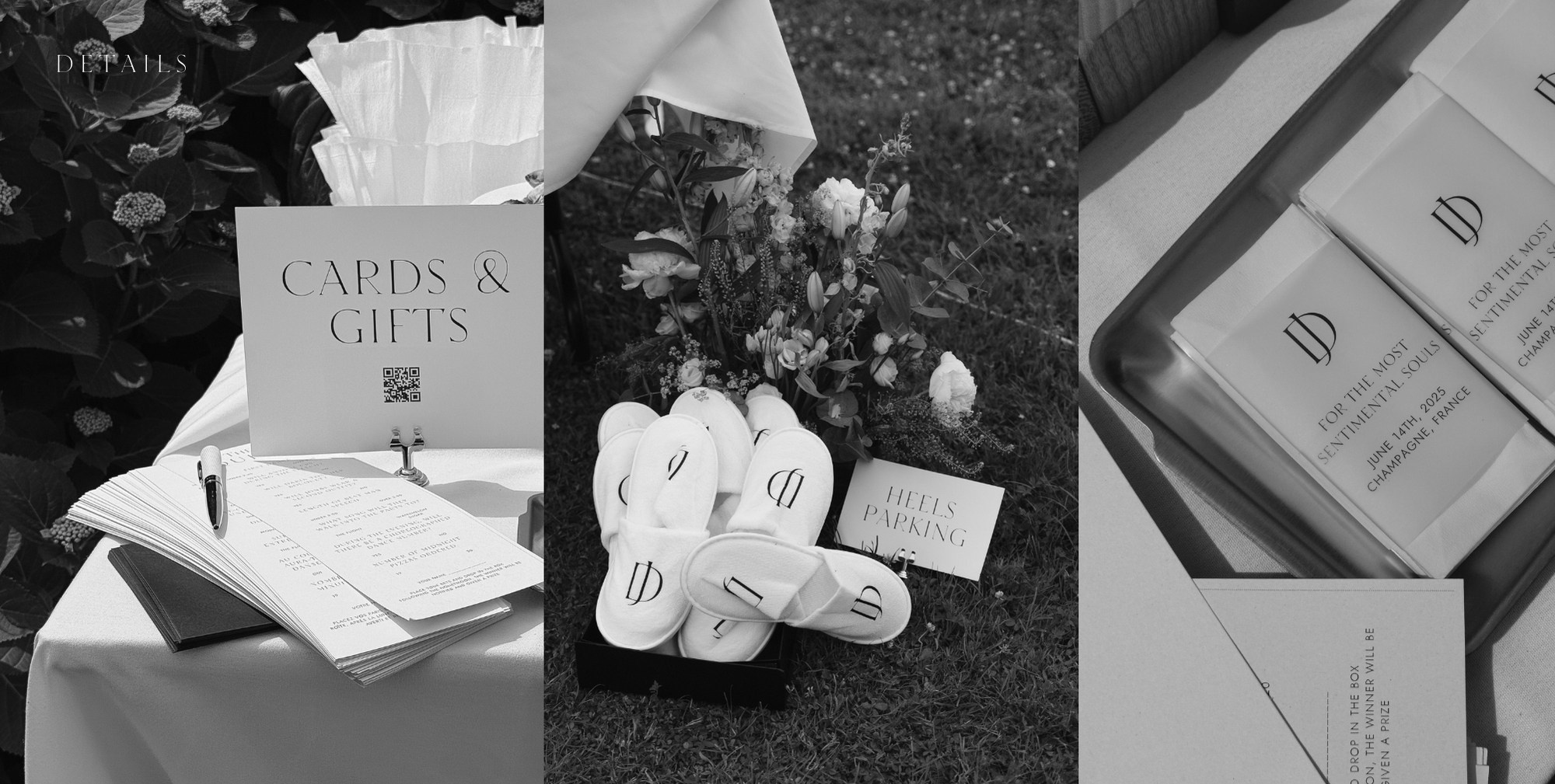 Jonas & Daria — Champagne. Nœrgie — (Event) design