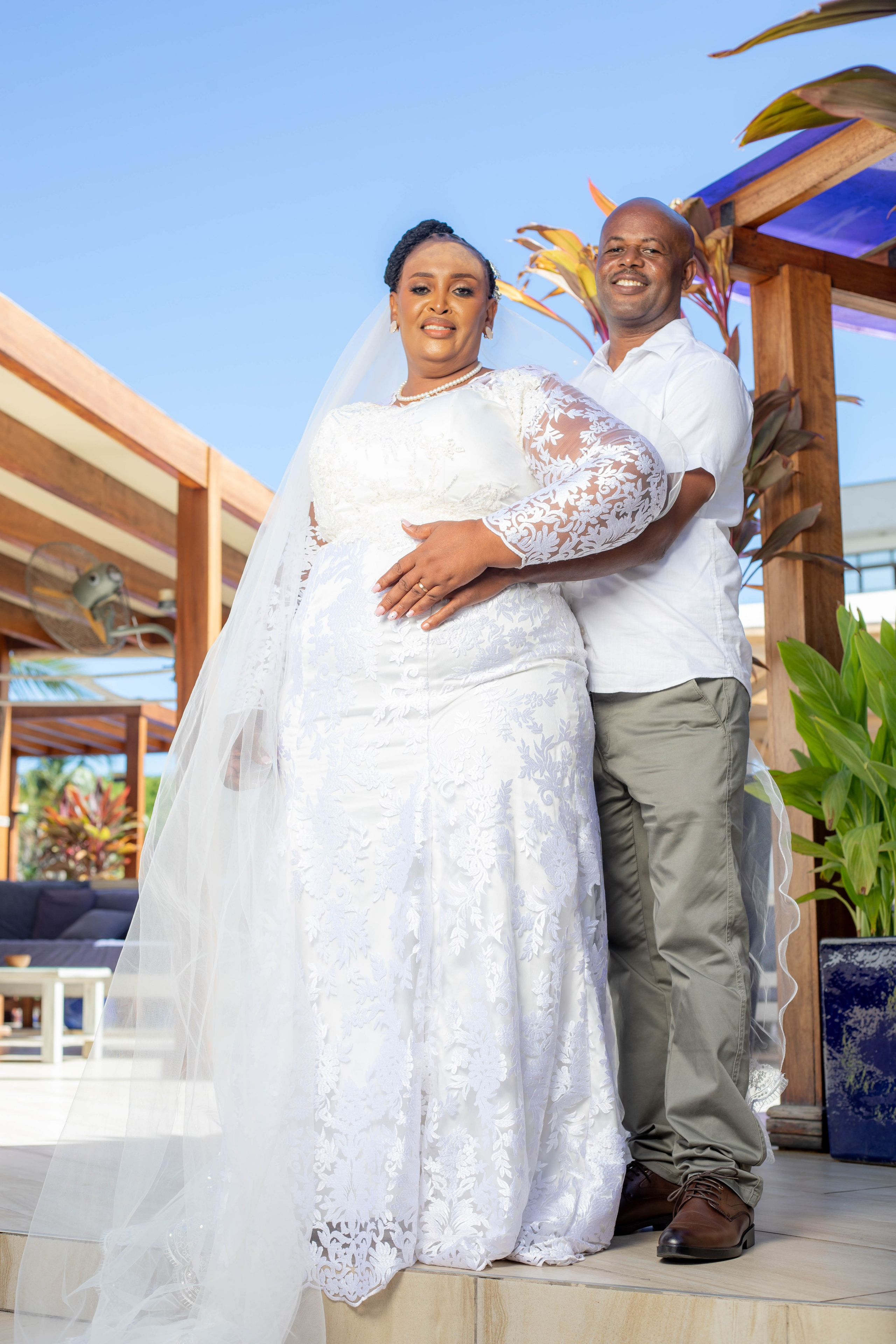 Lucy & Samuel’s Wedding. A creative consultant based in Mombasa, Kenya