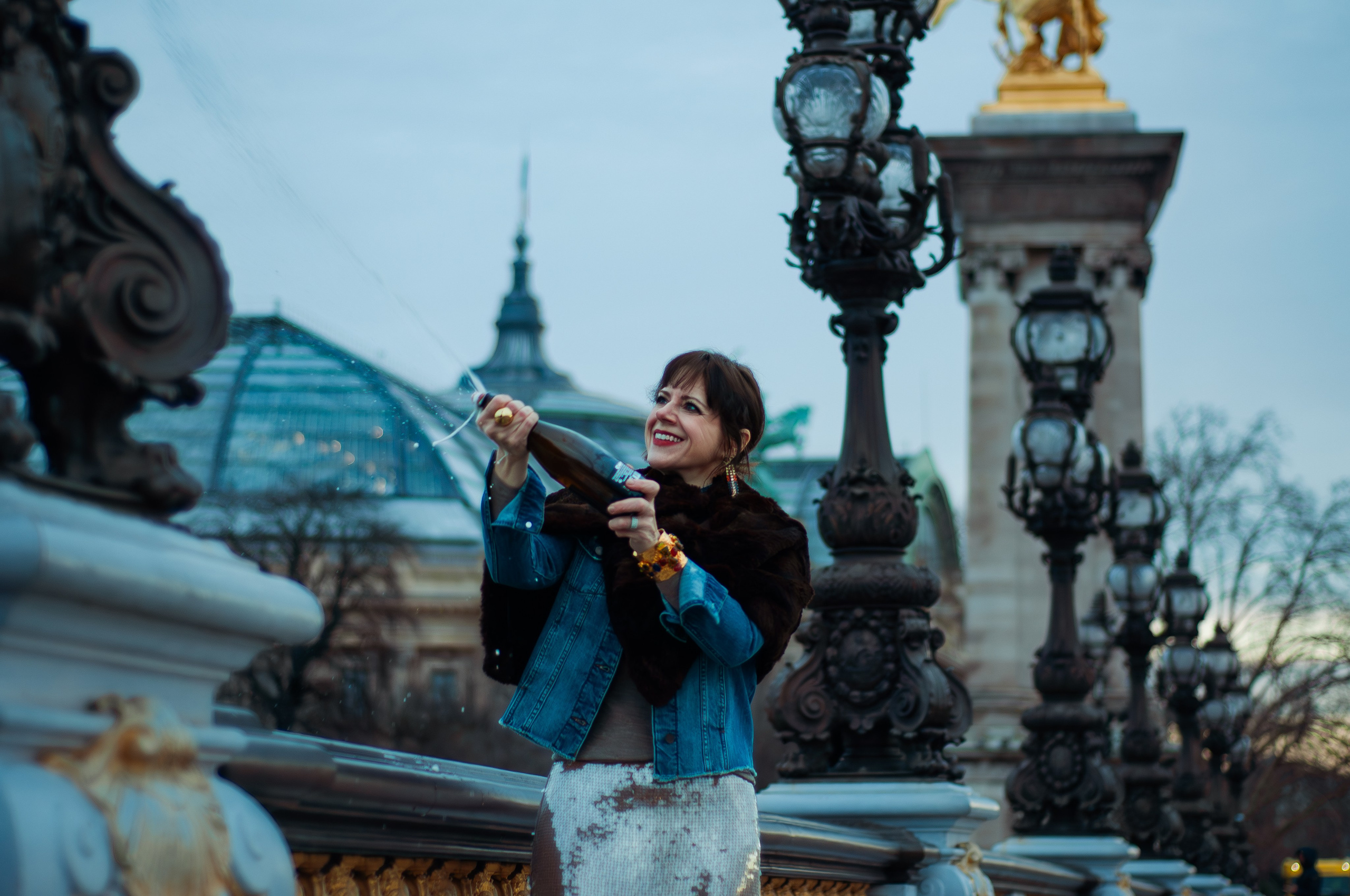 Юбилейная фотосессия в Опере. Фотограф в Париже Полина Осипова