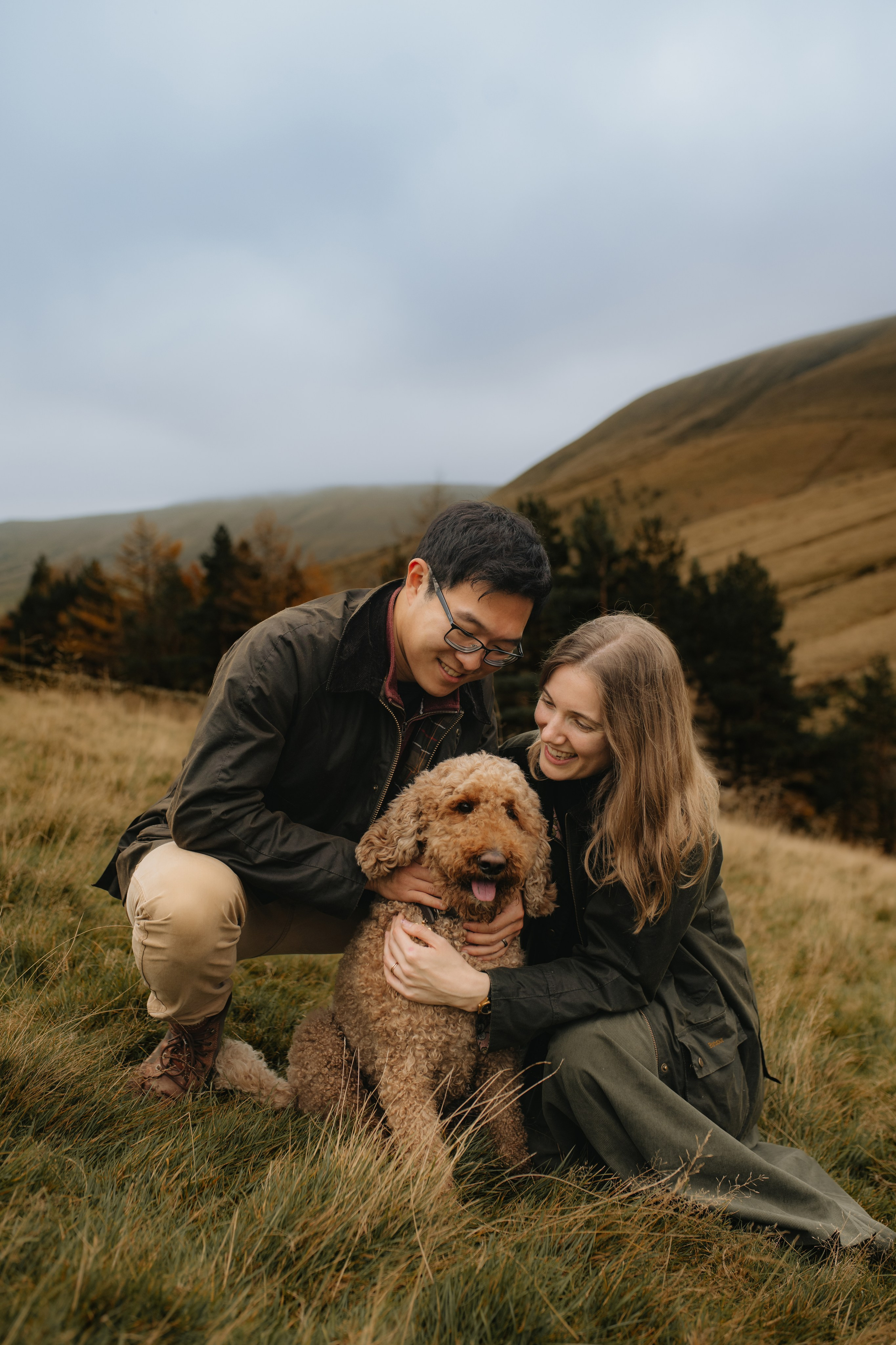 L & C in Peak District. Tania Gandrabur, photographer in West Midlands, England