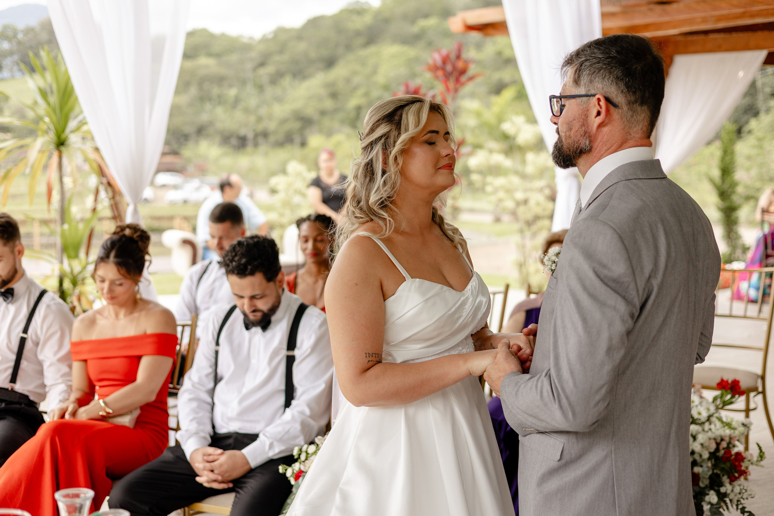 Casamento no campo — Aline e Luciano
