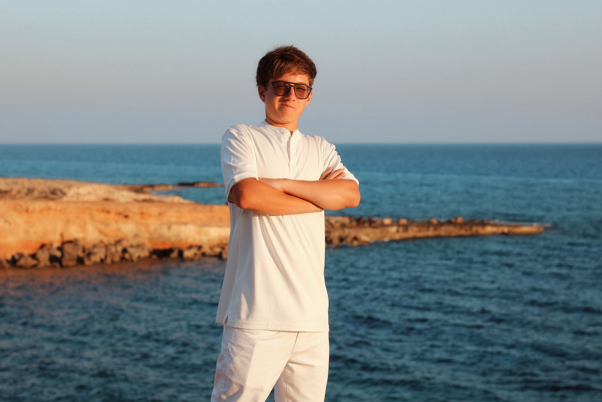 Семейная съемка, Айя-Напа. Август, 2022. Cyprus Vision. Φωτογραφίες και βίντεο στην Κύπρο — Αγία Νάπα, Πρωταράς