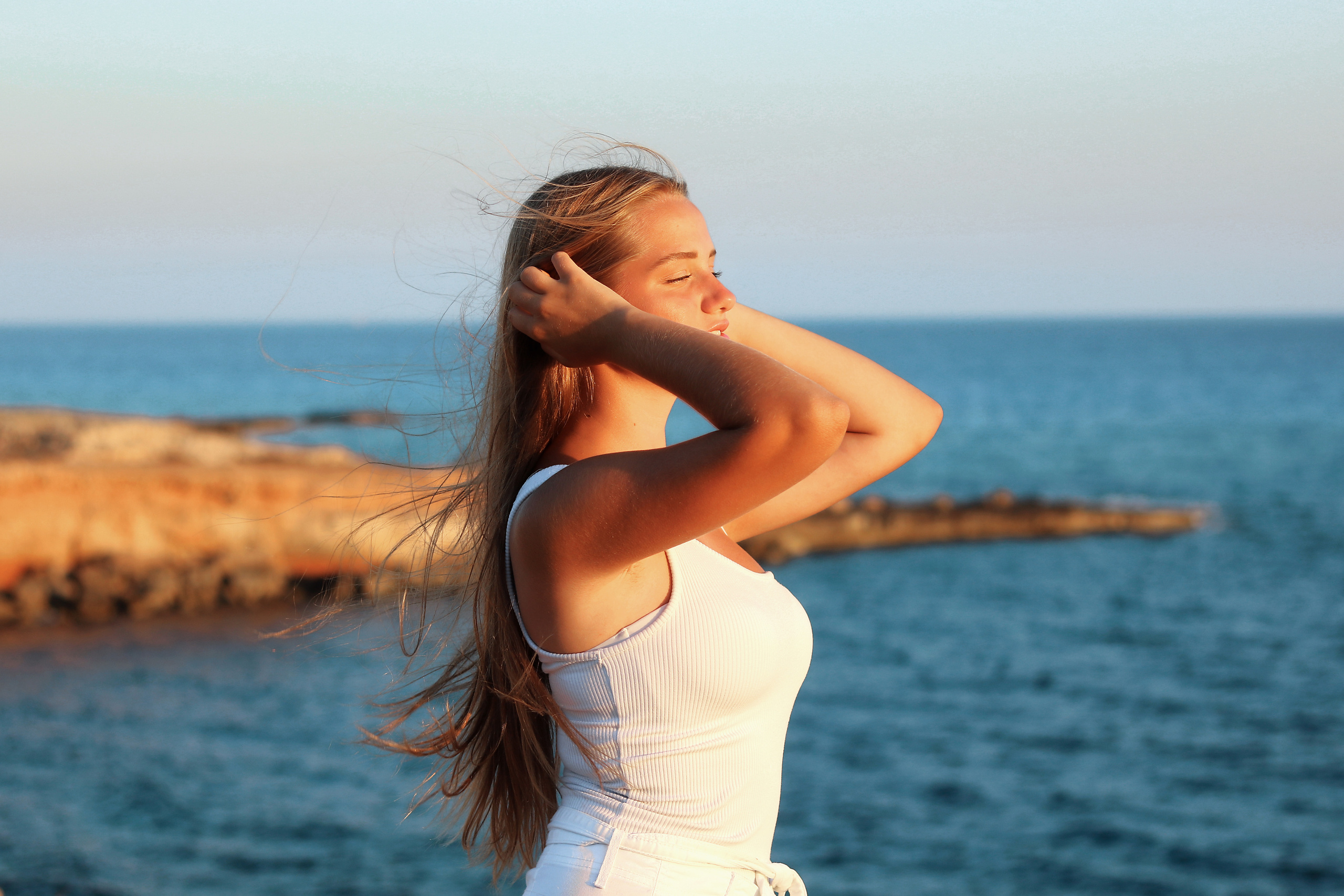 Семейная съемка, Айя-Напа. Август, 2022. Cyprus Vision. Φωτογραφίες και βίντεο στην Κύπρο — Αγία Νάπα, Πρωταράς