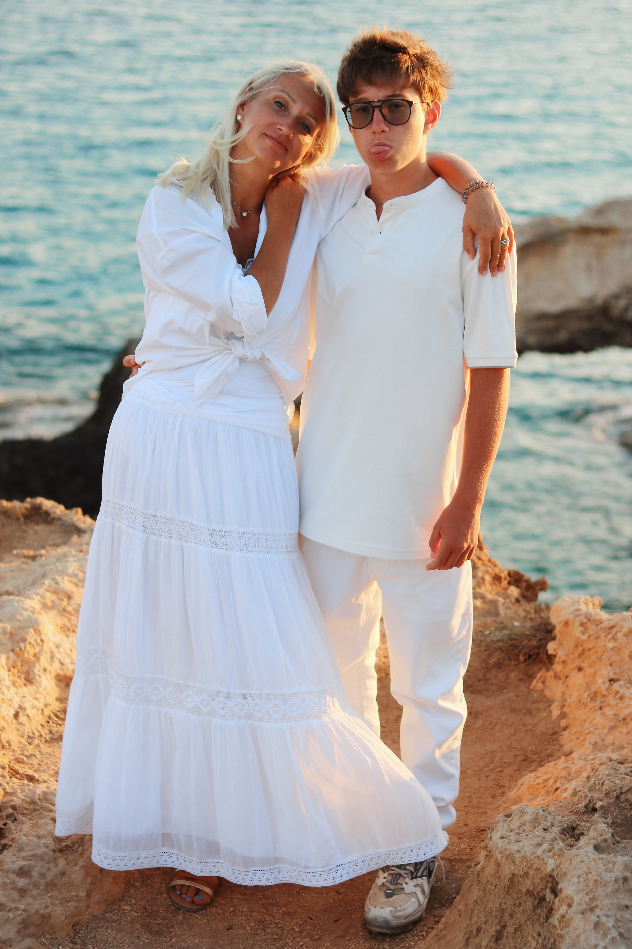 Семейная съемка, Айя-Напа. Август, 2022. Cyprus Vision. Φωτογραφίες και βίντεο στην Κύπρο — Αγία Νάπα, Πρωταράς