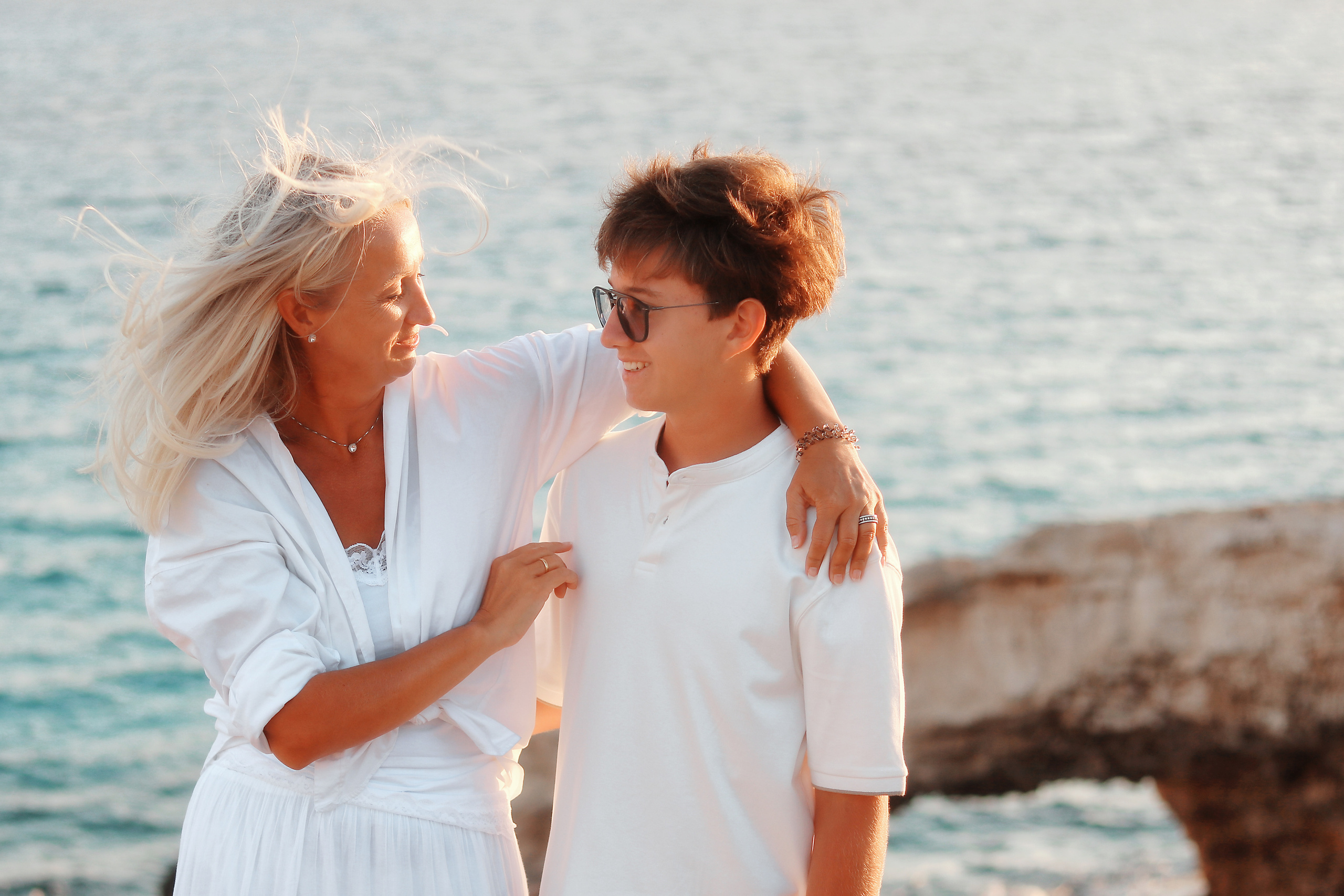 Семейная съемка, Айя-Напа. Август, 2022. Cyprus Vision. Φωτογραφίες και βίντεο στην Κύπρο — Αγία Νάπα, Πρωταράς