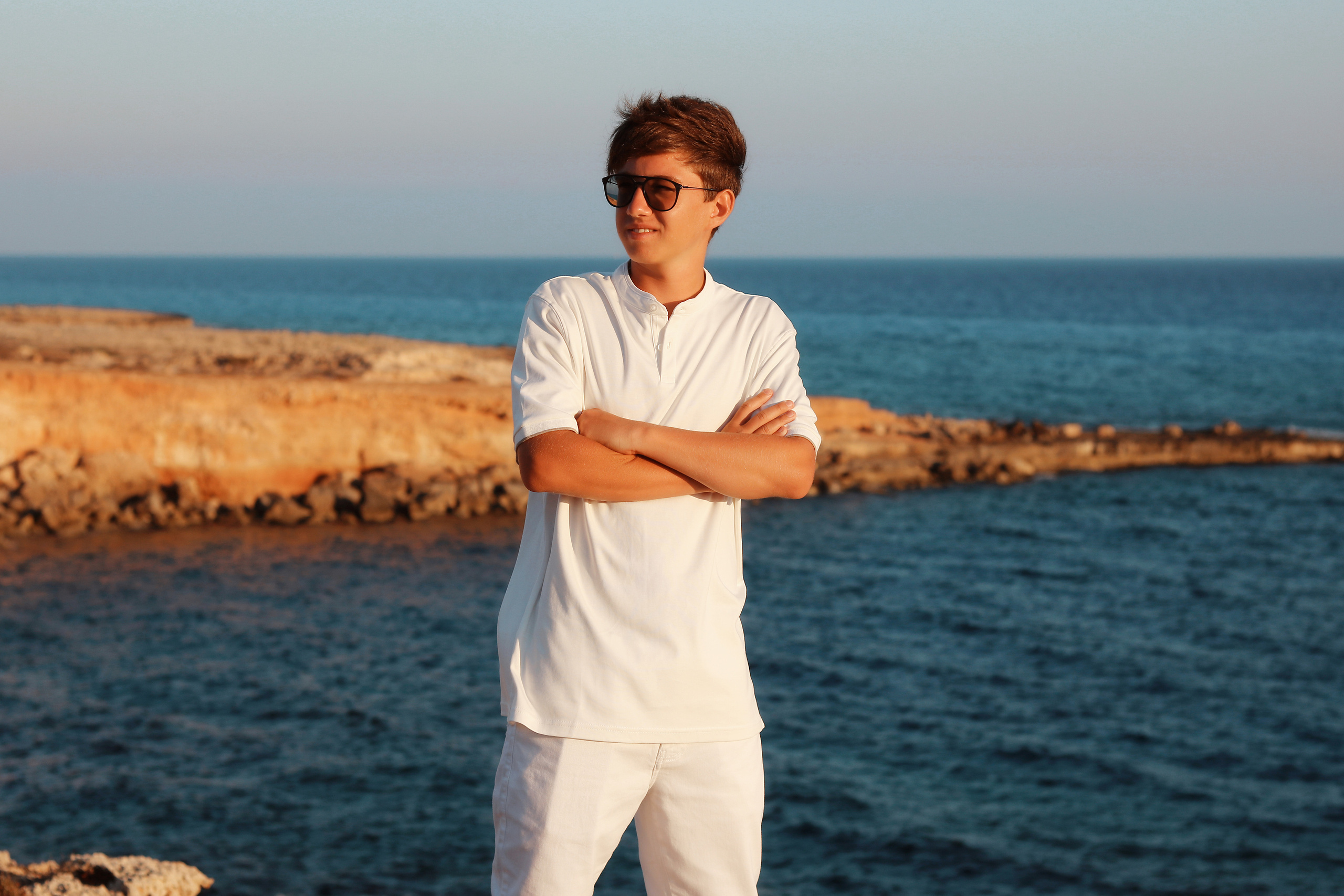 Семейная съемка, Айя-Напа. Август, 2022. Cyprus Vision. Φωτογραφίες και βίντεο στην Κύπρο — Αγία Νάπα, Πρωταράς