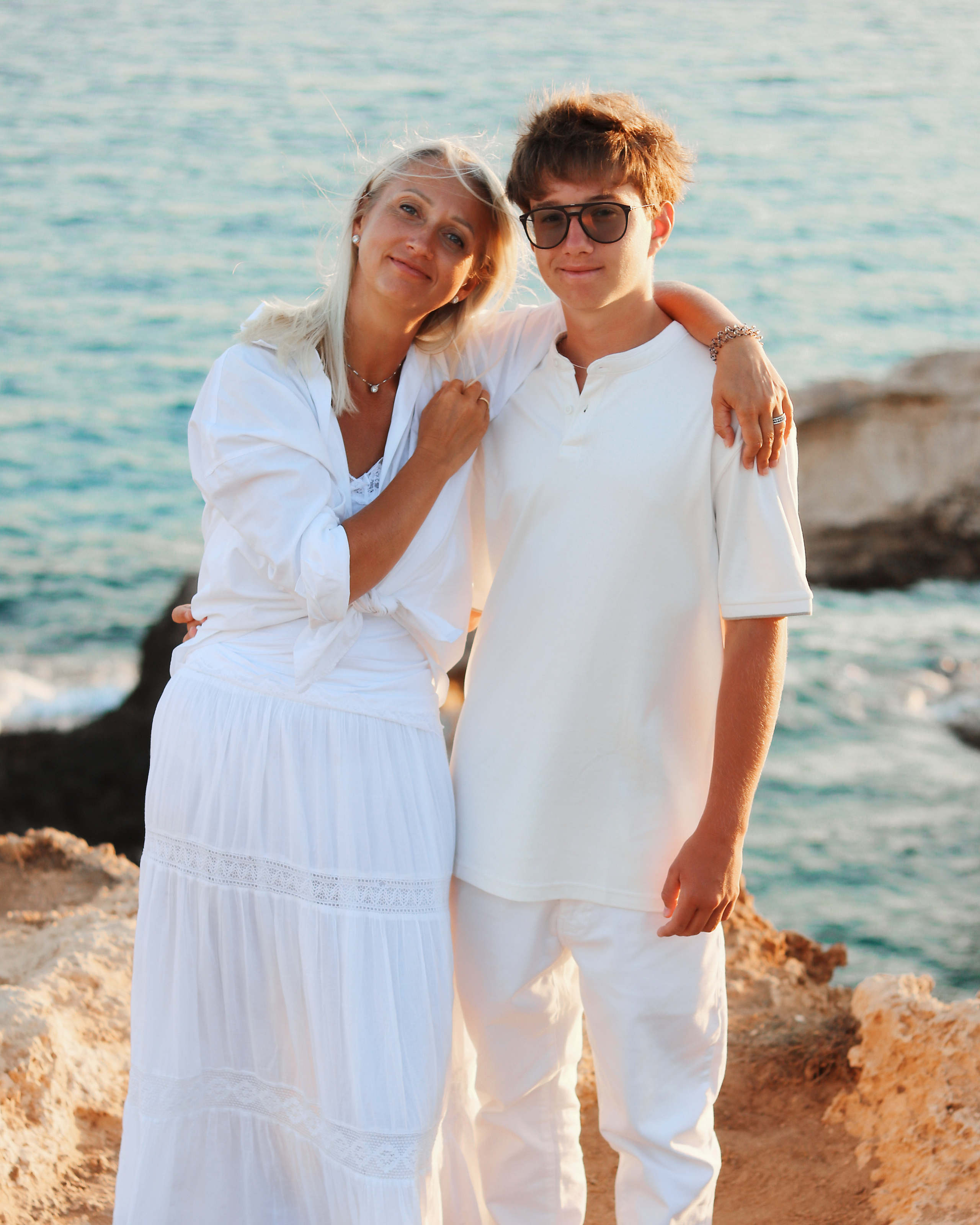 Семейная съемка, Айя-Напа. Август, 2022. Cyprus Vision. Φωτογραφίες και βίντεο στην Κύπρο — Αγία Νάπα, Πρωταράς