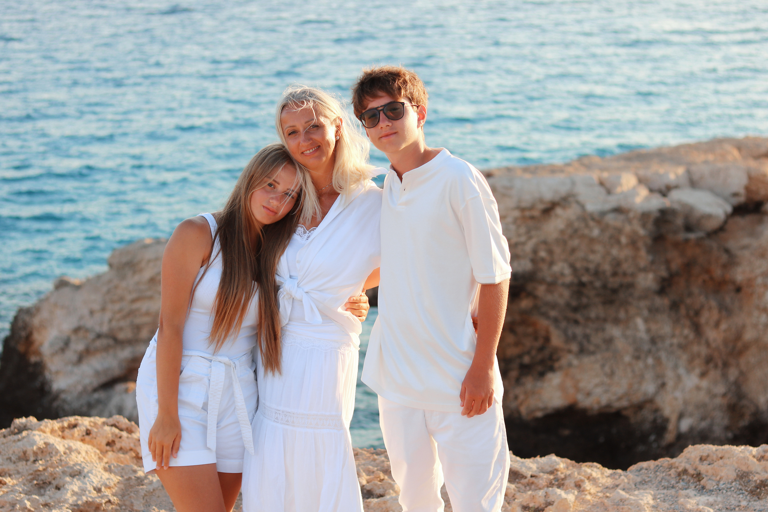 Семейная съемка, Айя-Напа. Август, 2022. Cyprus Vision. Φωτογραφίες και βίντεο στην Κύπρο — Αγία Νάπα, Πρωταράς