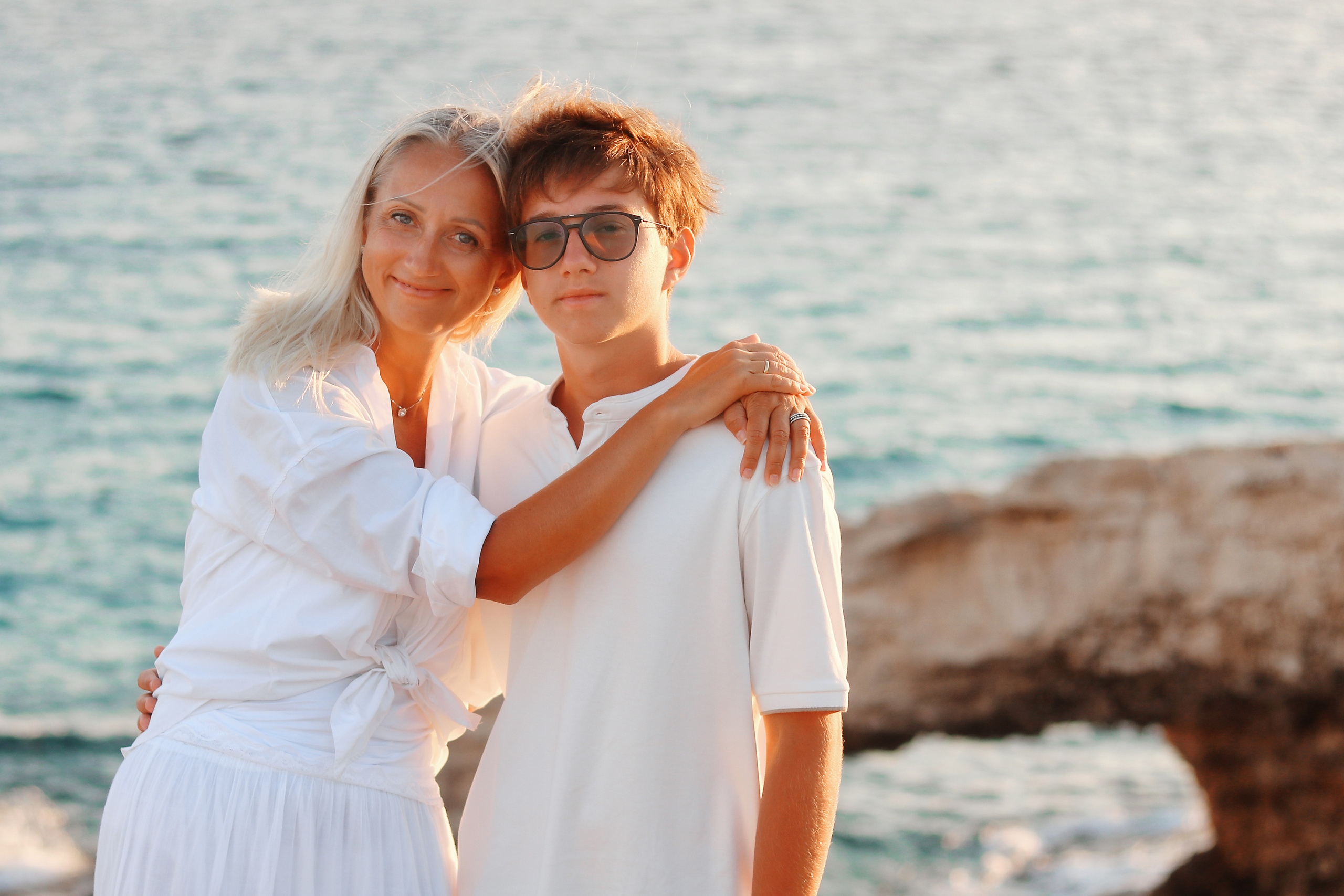 Семейная съемка, Айя-Напа. Август, 2022. Cyprus Vision. Φωτογραφίες και βίντεο στην Κύπρο — Αγία Νάπα, Πρωταράς