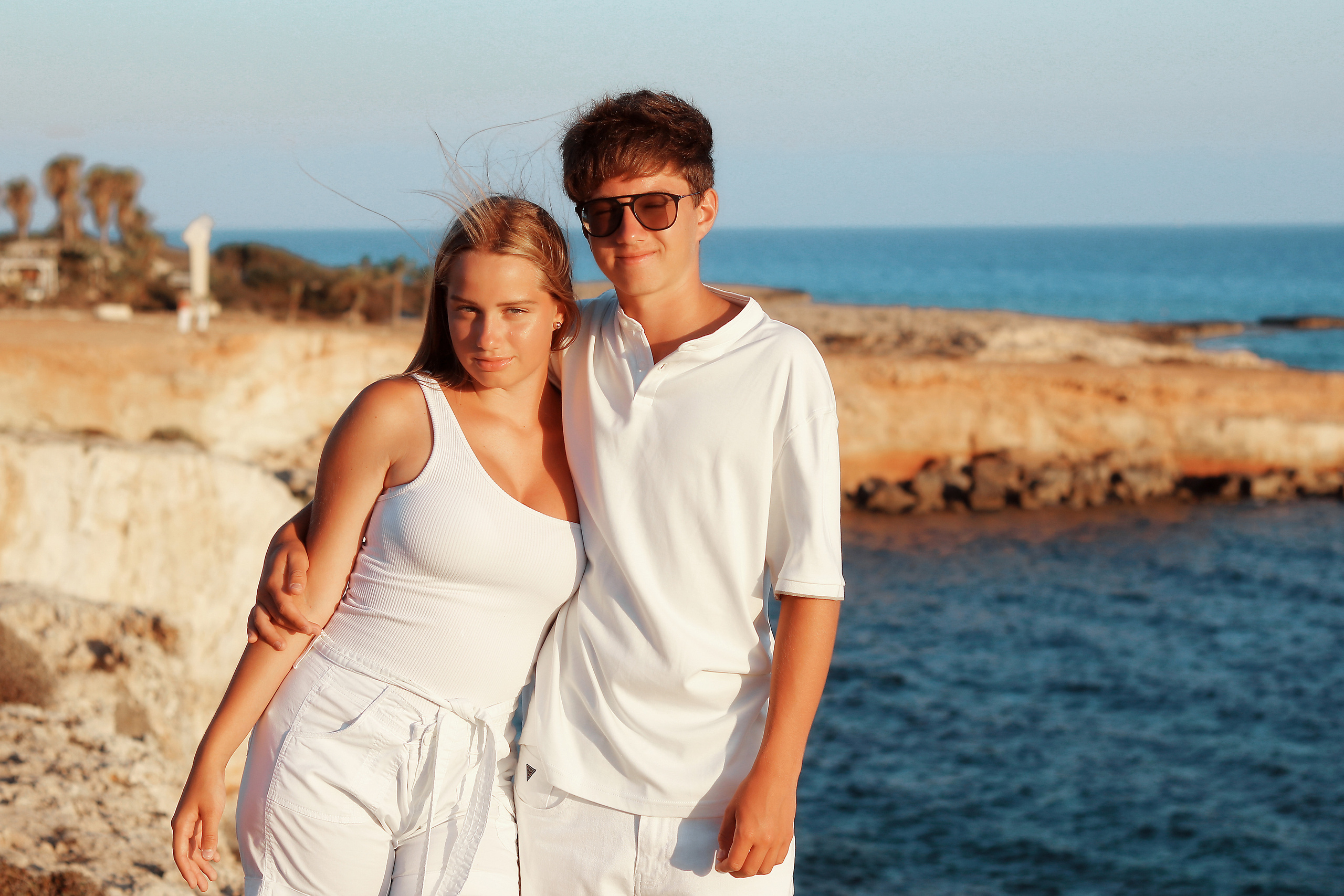 Семейная съемка, Айя-Напа. Август, 2022. Cyprus Vision. Φωτογραφίες και βίντεο στην Κύπρο — Αγία Νάπα, Πρωταράς