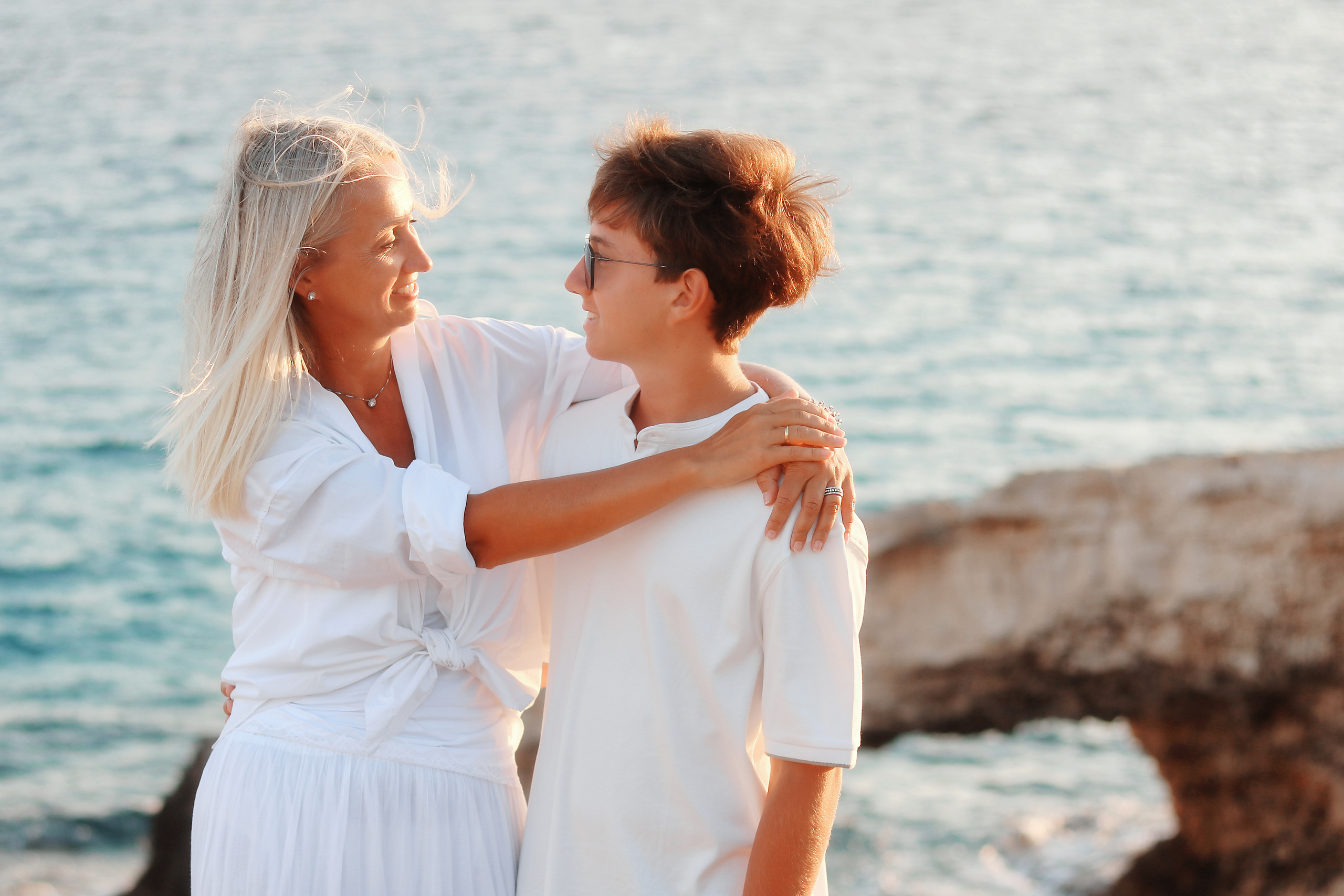 Семейная съемка, Айя-Напа. Август, 2022. Cyprus Vision. Φωτογραφίες και βίντεο στην Κύπρο — Αγία Νάπα, Πρωταράς