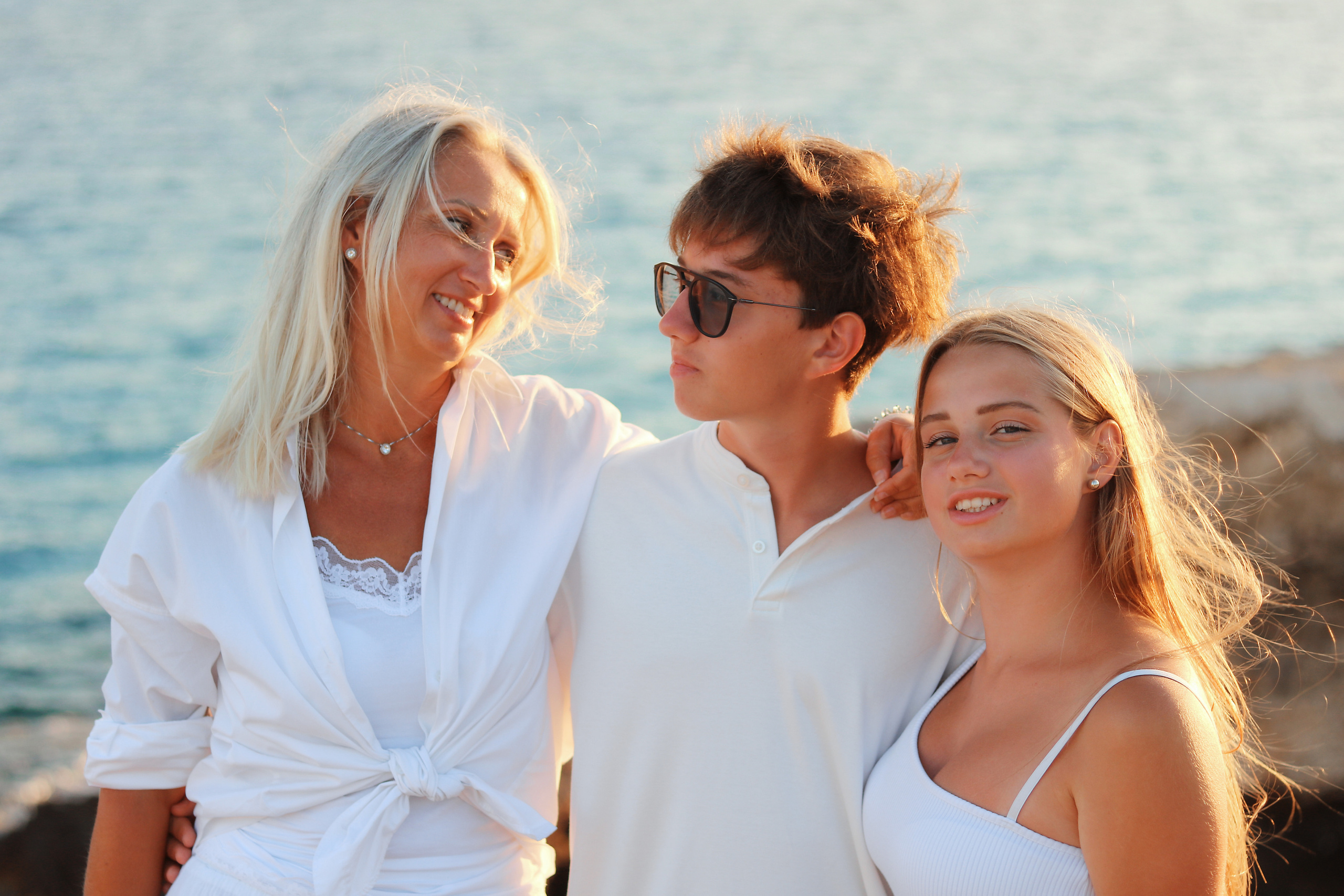 Семейная съемка, Айя-Напа. Август, 2022. Cyprus Vision. Φωτογραφίες και βίντεο στην Κύπρο — Αγία Νάπα, Πρωταράς