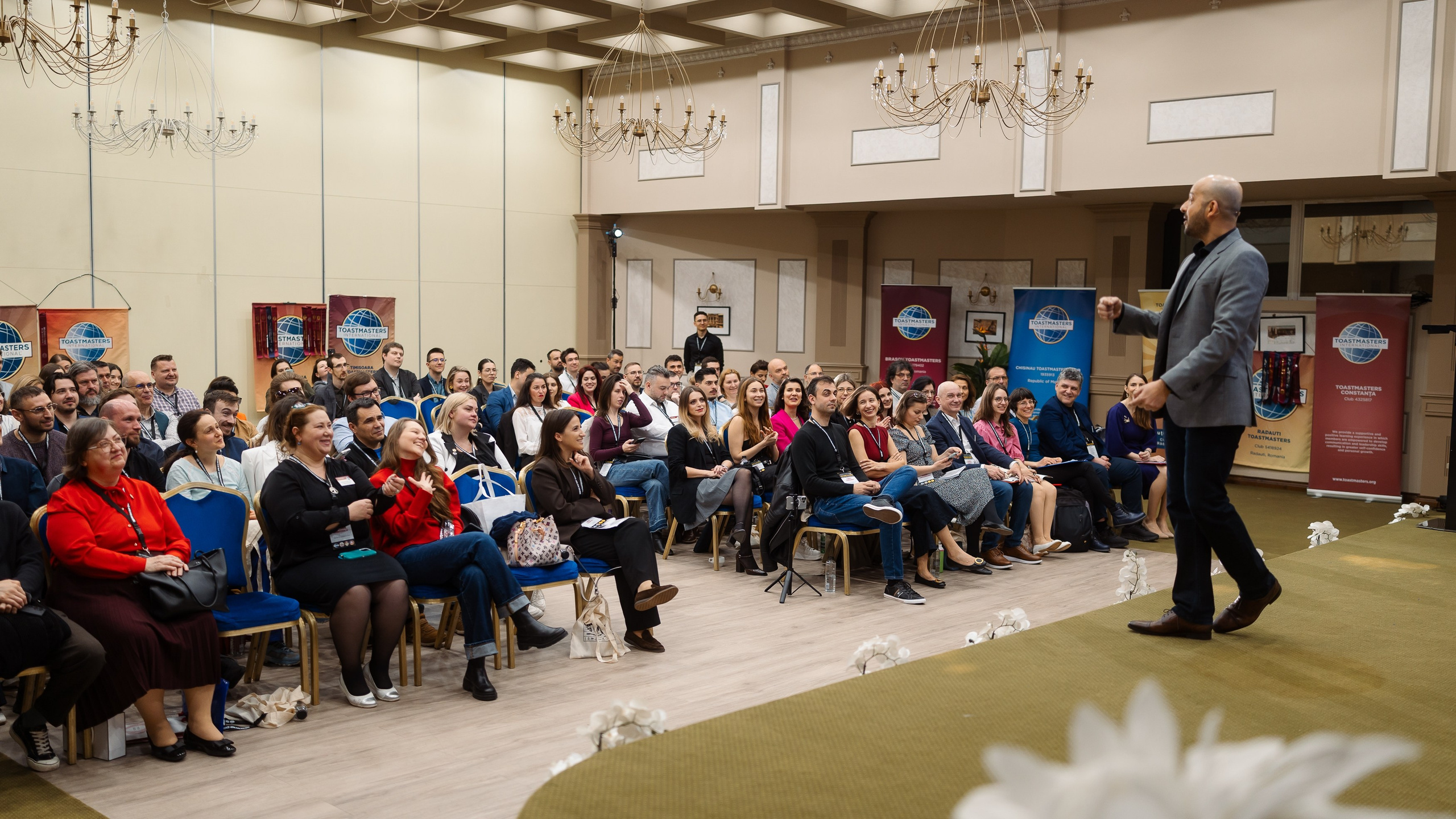 Toastmasters Conference. Marius Ciocan