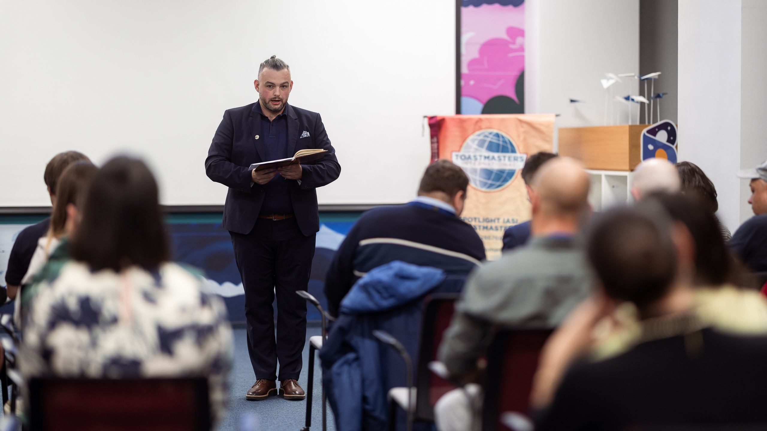 Toastmasters. Marius Ciocan