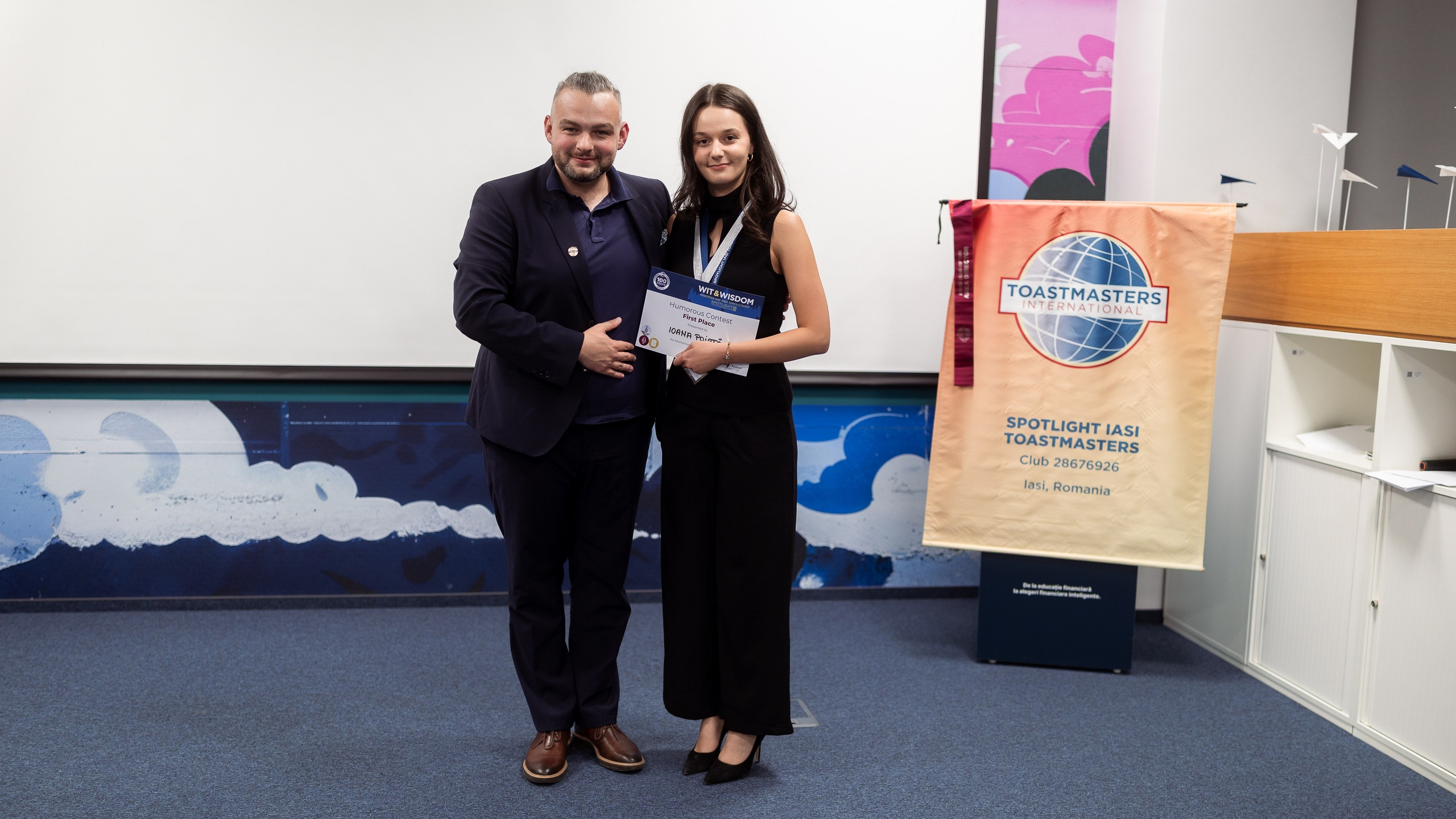 Toastmasters. Marius Ciocan