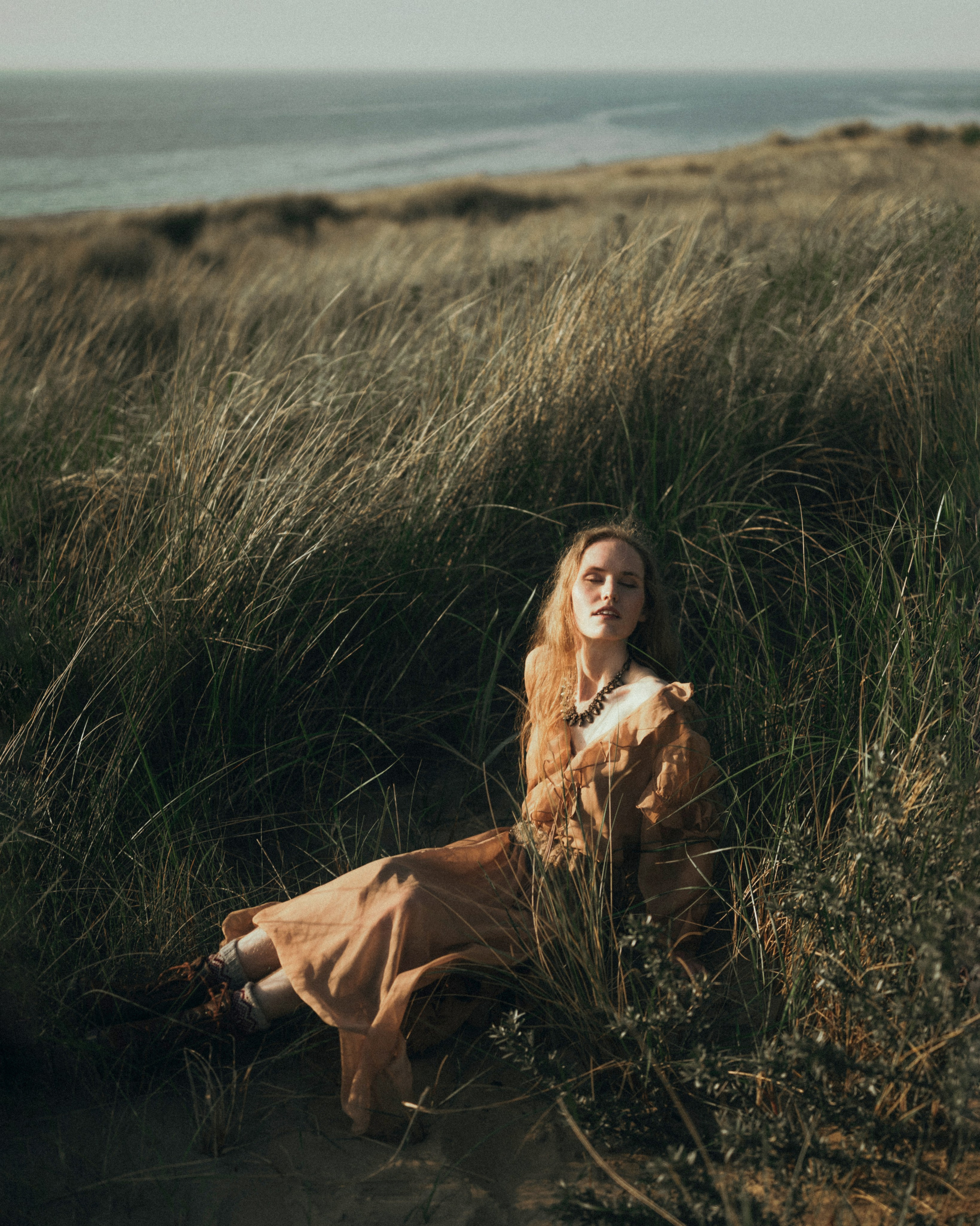 Sunset on the Beach in the Dunes, Leiden. Moth & Moss Photography