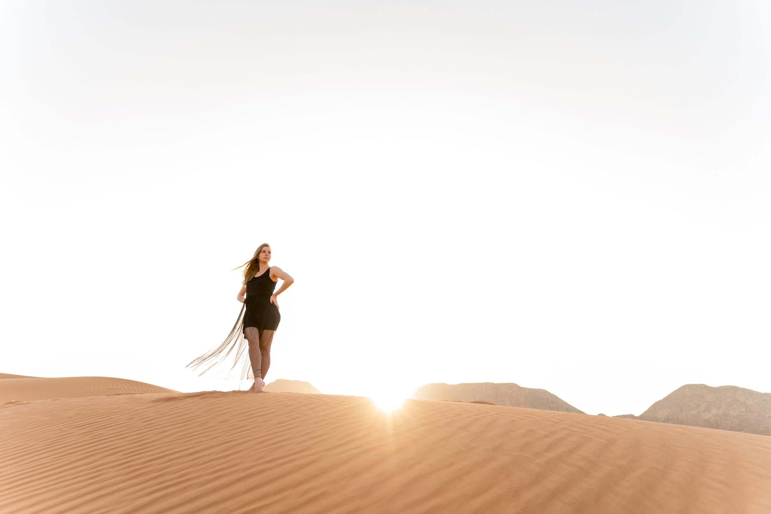 Individual portrait photography in Dubai outdoor