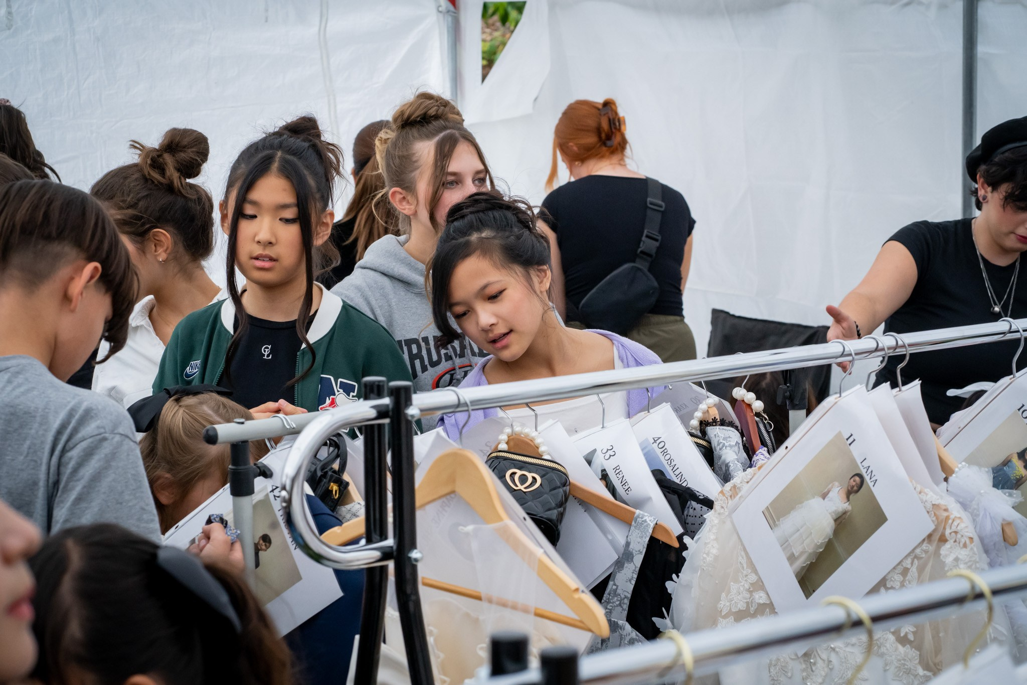 The blooms BTS. Vancouver Kids Photographer