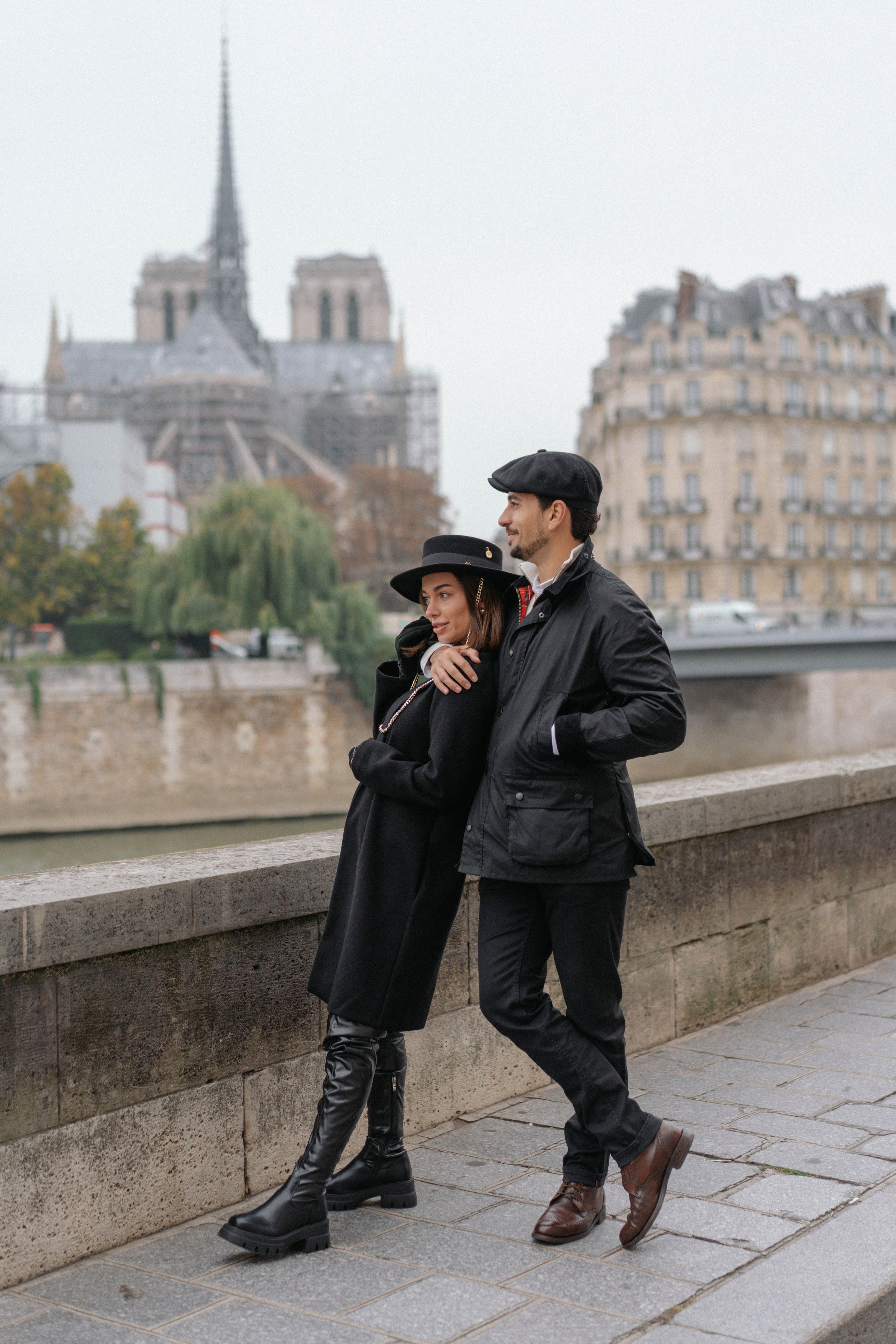 кинематографичная съемка в Париже