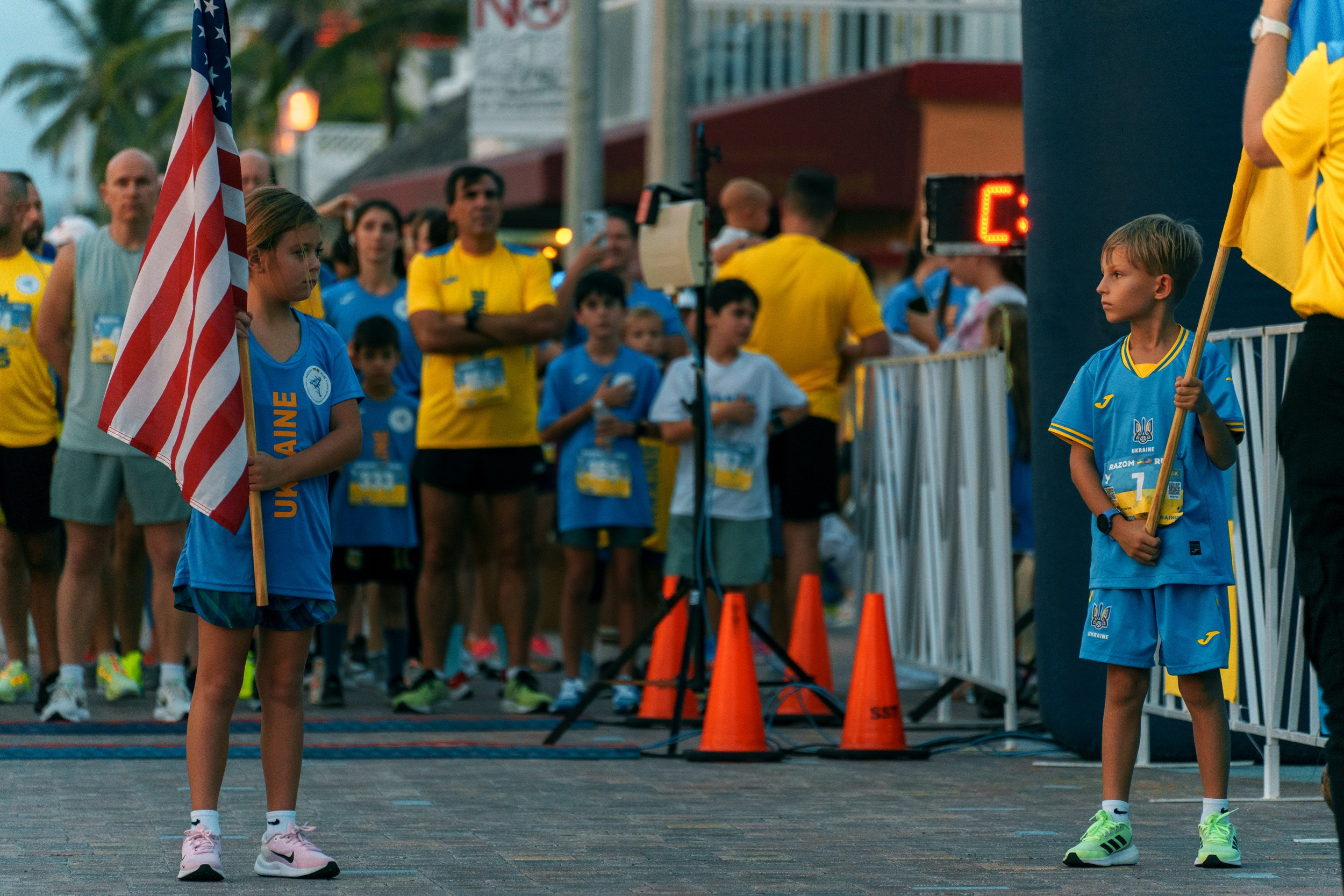 RAZOM RUN. ФОТОГРАФ ФЛОРИДА МАЙАМИ