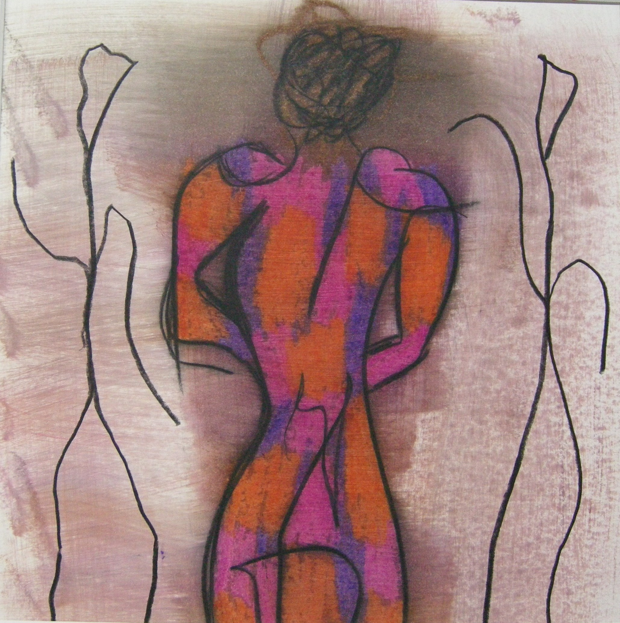 Begegnung mit mir 2009 - 40x40