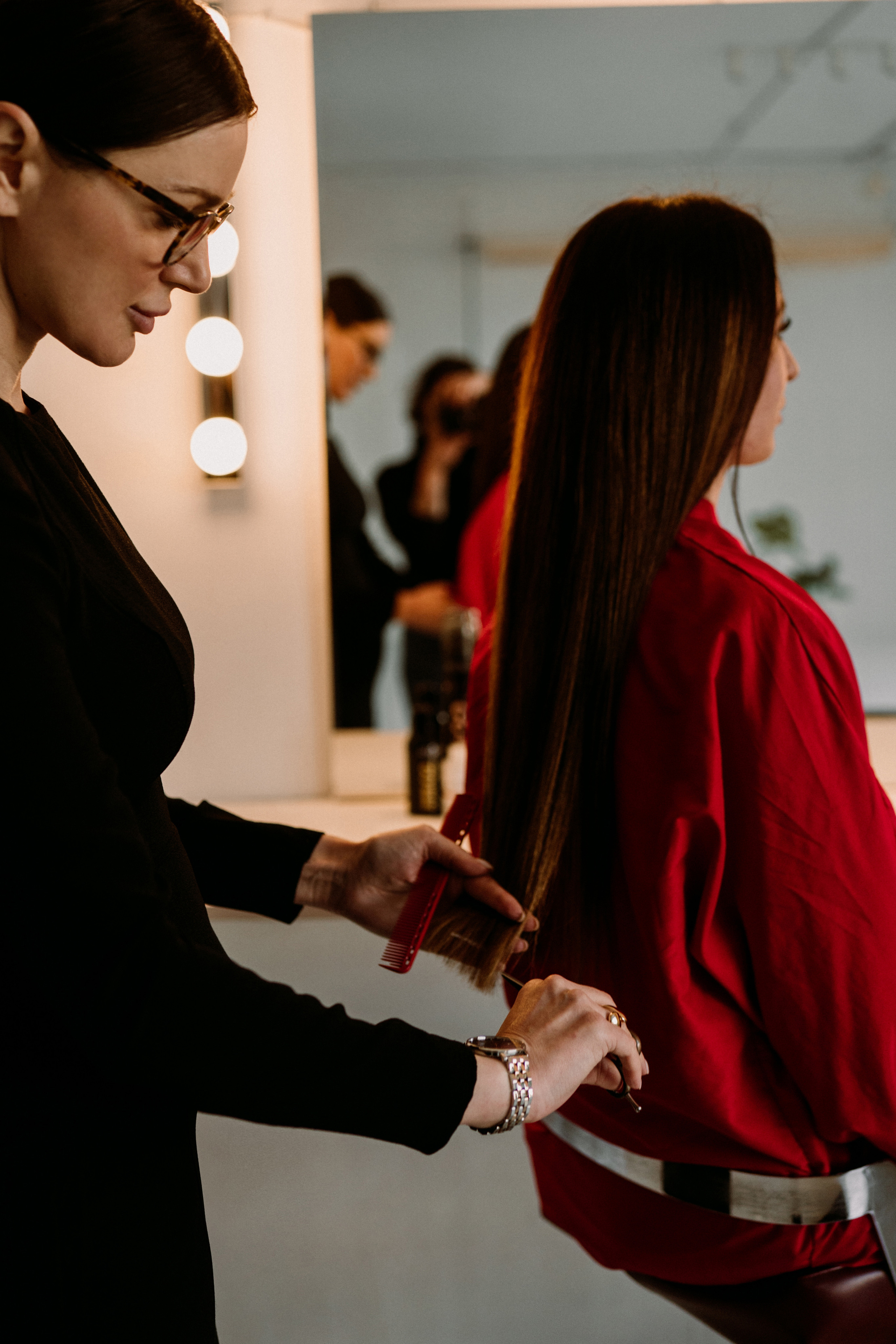 Brand photo for Hair Stylist. Photographer Kristina Dorina