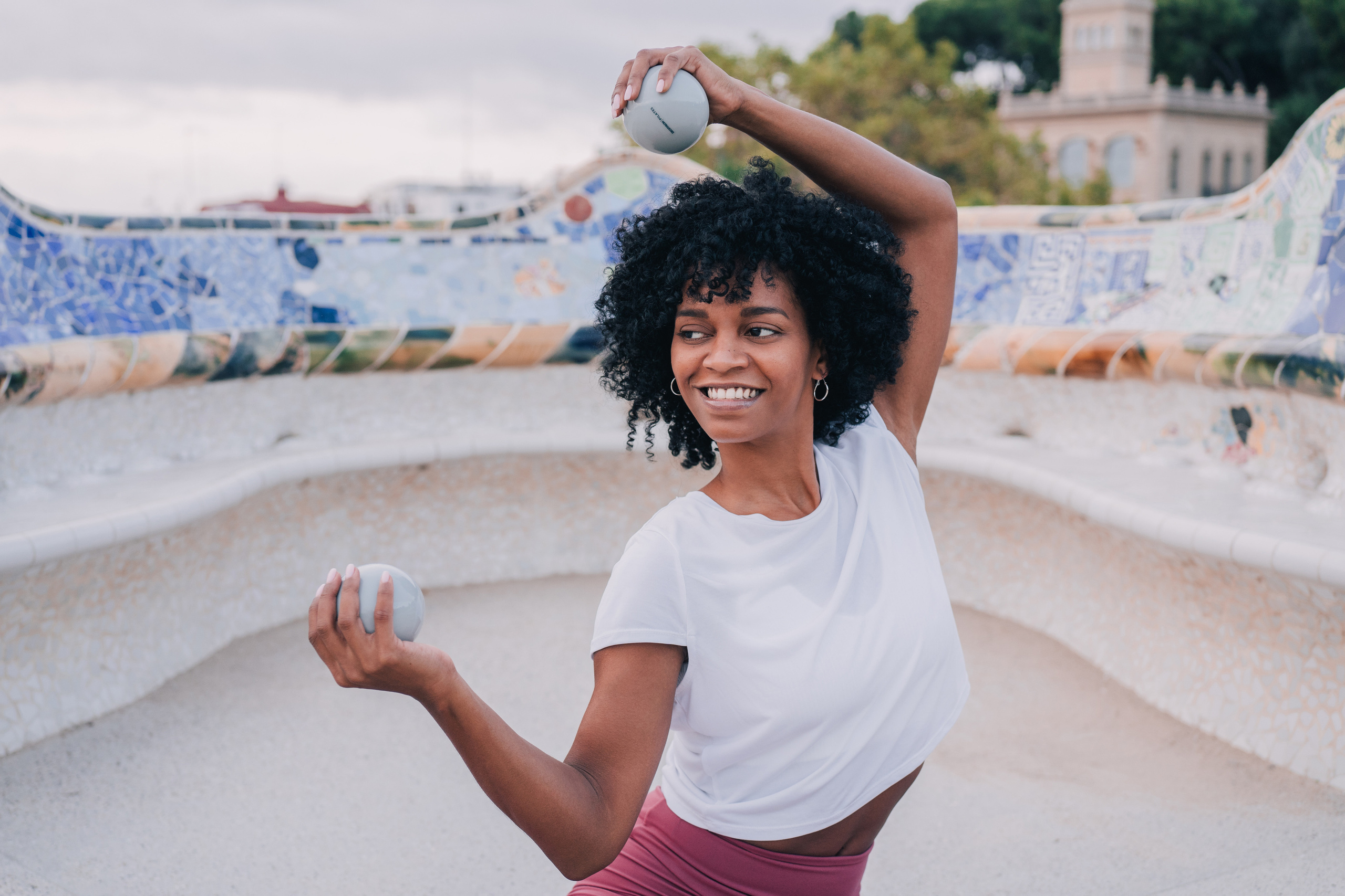 Yoga teacher Kailen. Photographer Kristina Dorina