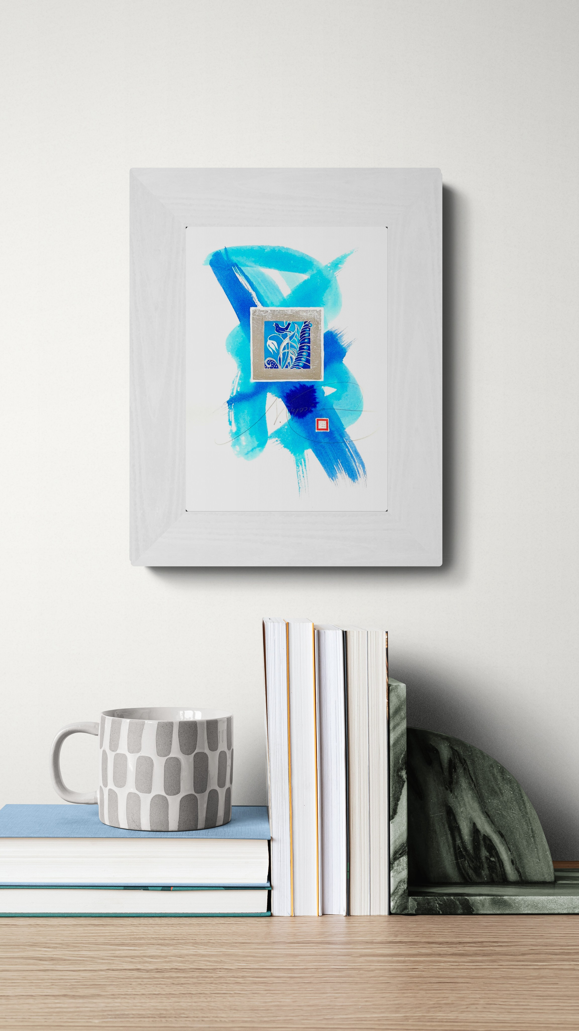 Blue Ink Silver. Nadia Kuprina. Artist