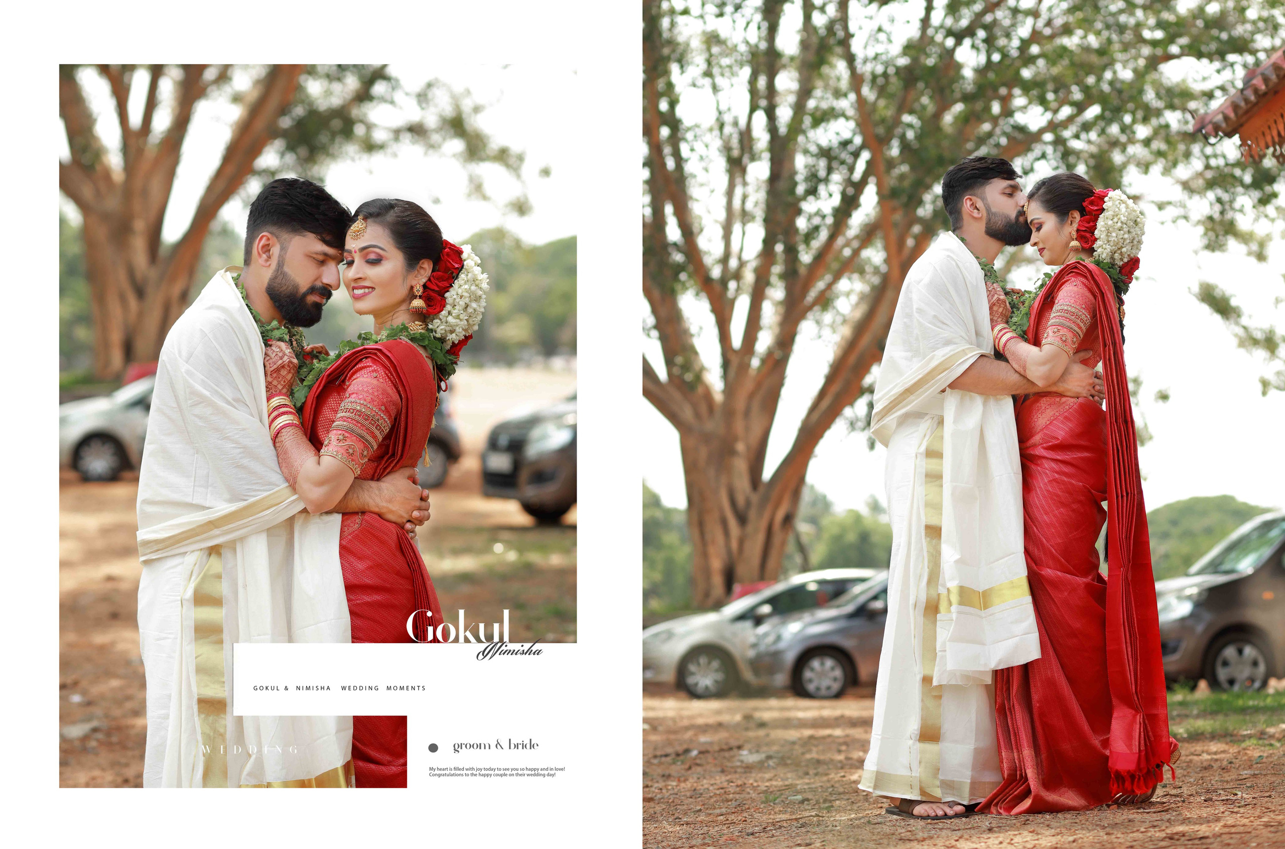 WEDDING ALBUM SHOWCASE. NTURE WEDDING