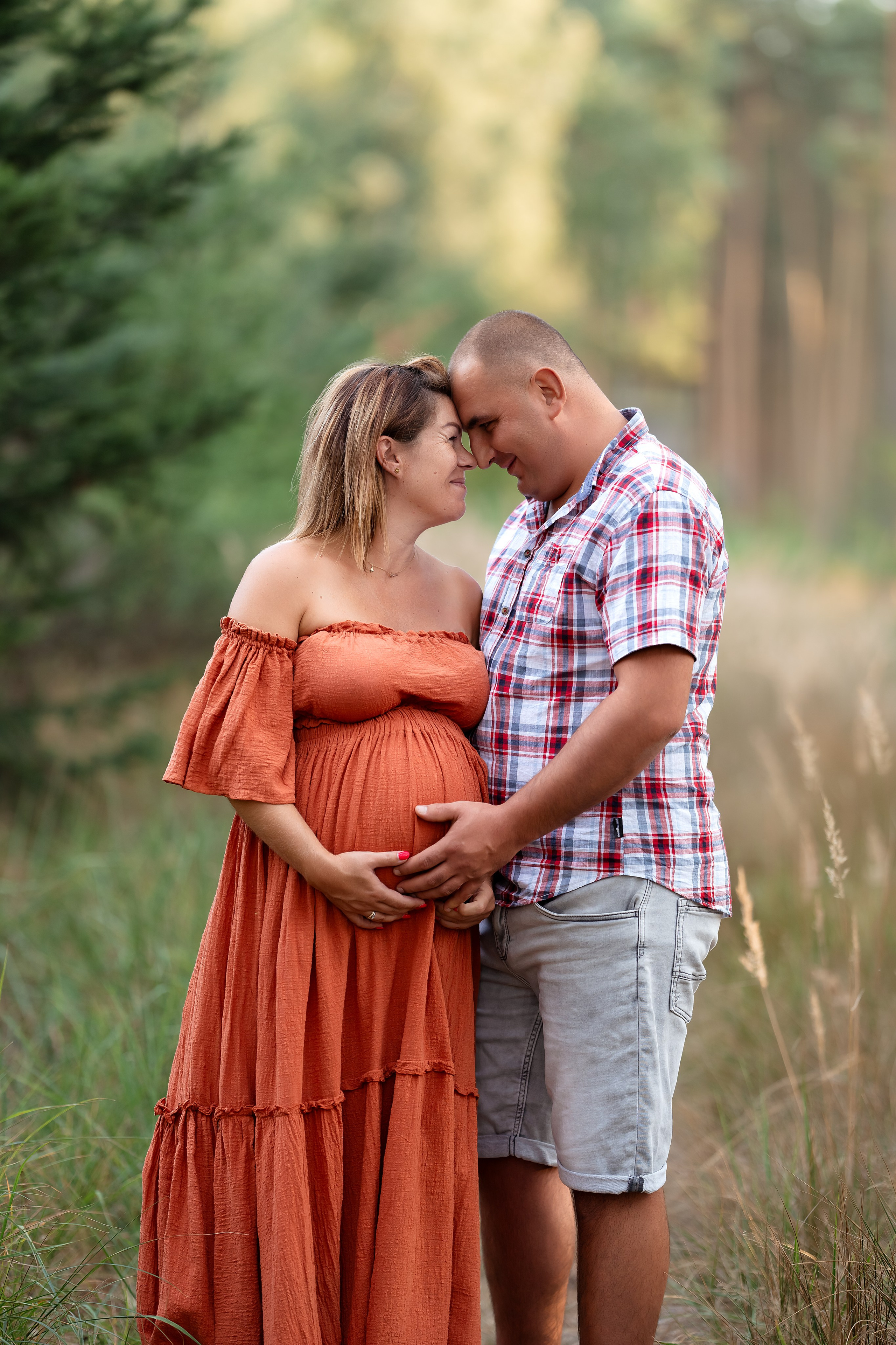Babybauch-Shooting. Kinder- und Familienfotograf in  Sachsen-Anhalt Svetlana Glassl