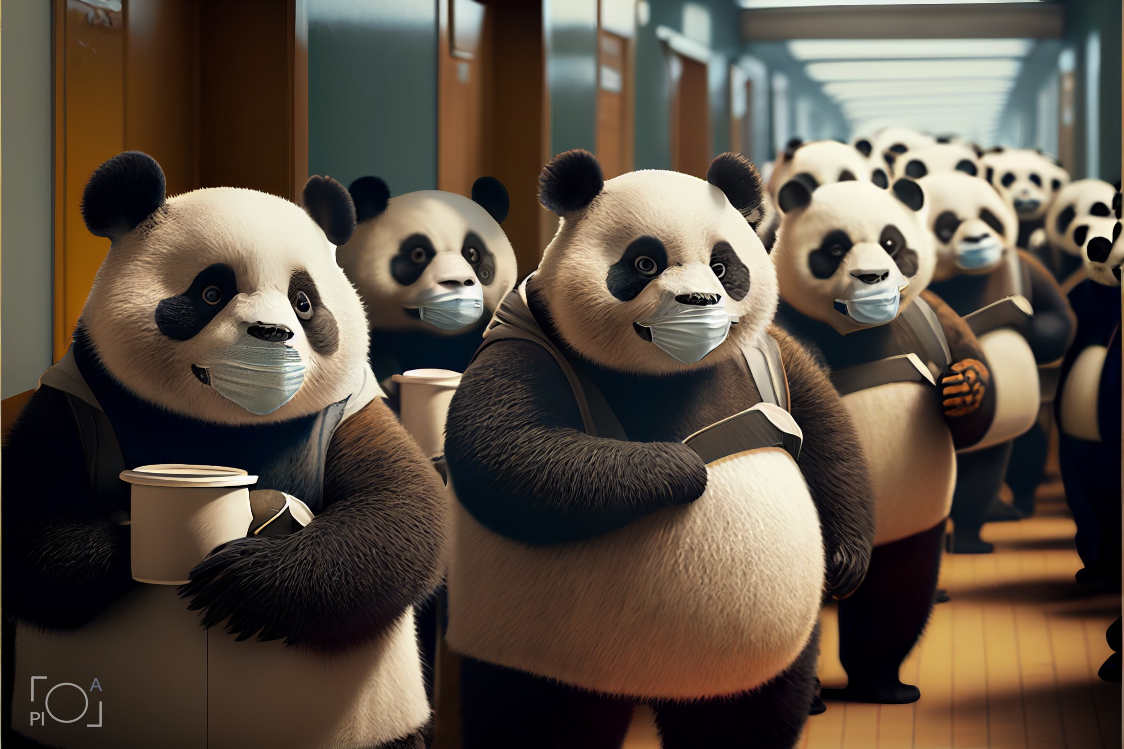 The history of pandas. Photographer in Shanghai — Lola Pidluskaya