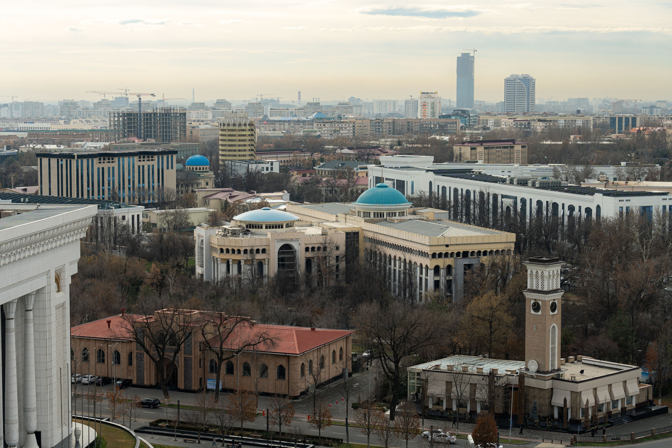 Смог в Ташкенте или Взгляд на город с высоты птичьего полета. Георгий Намазов | Фотограф в Ташкенте