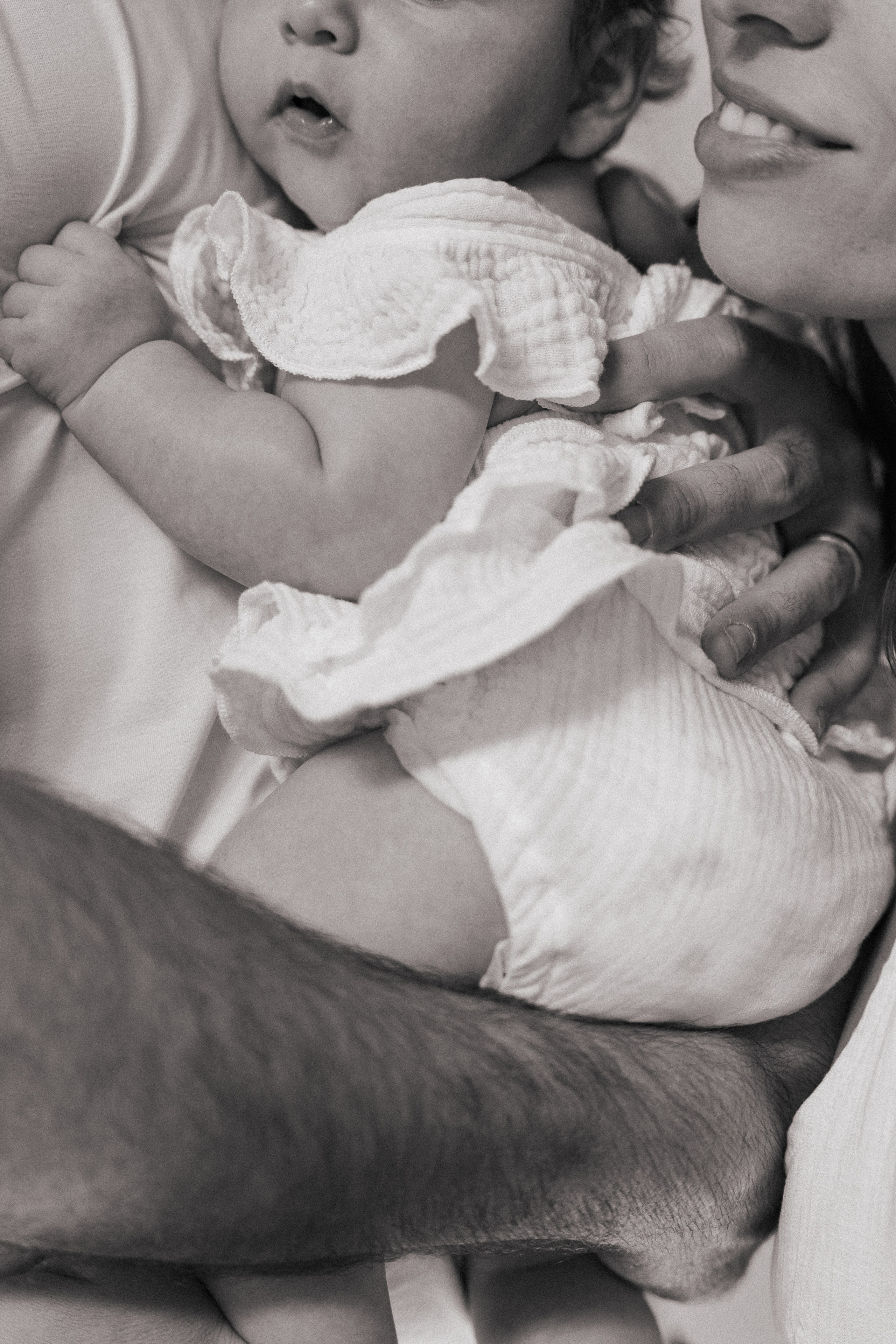 Her First Smiles at 3. Portrait, family, maternity & wedding photography & videography in SoCal Kseni Vibe