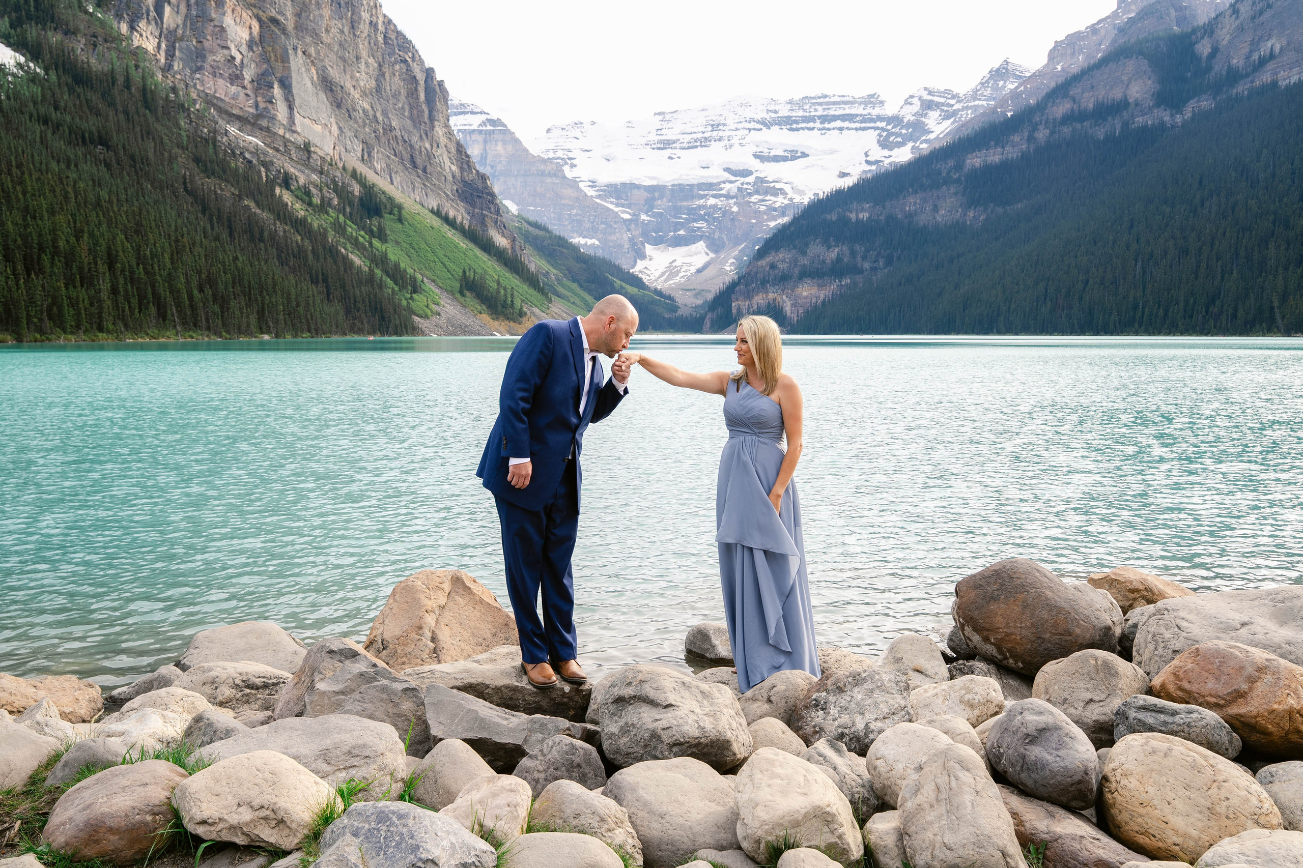 Lake Louise — Lina & Eric. Ching Li Photography