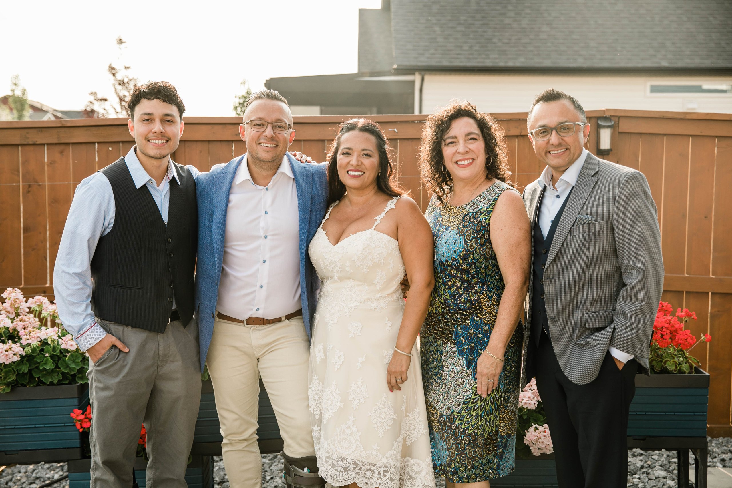 Pamela Backyard Wedding. Ching Li Photography