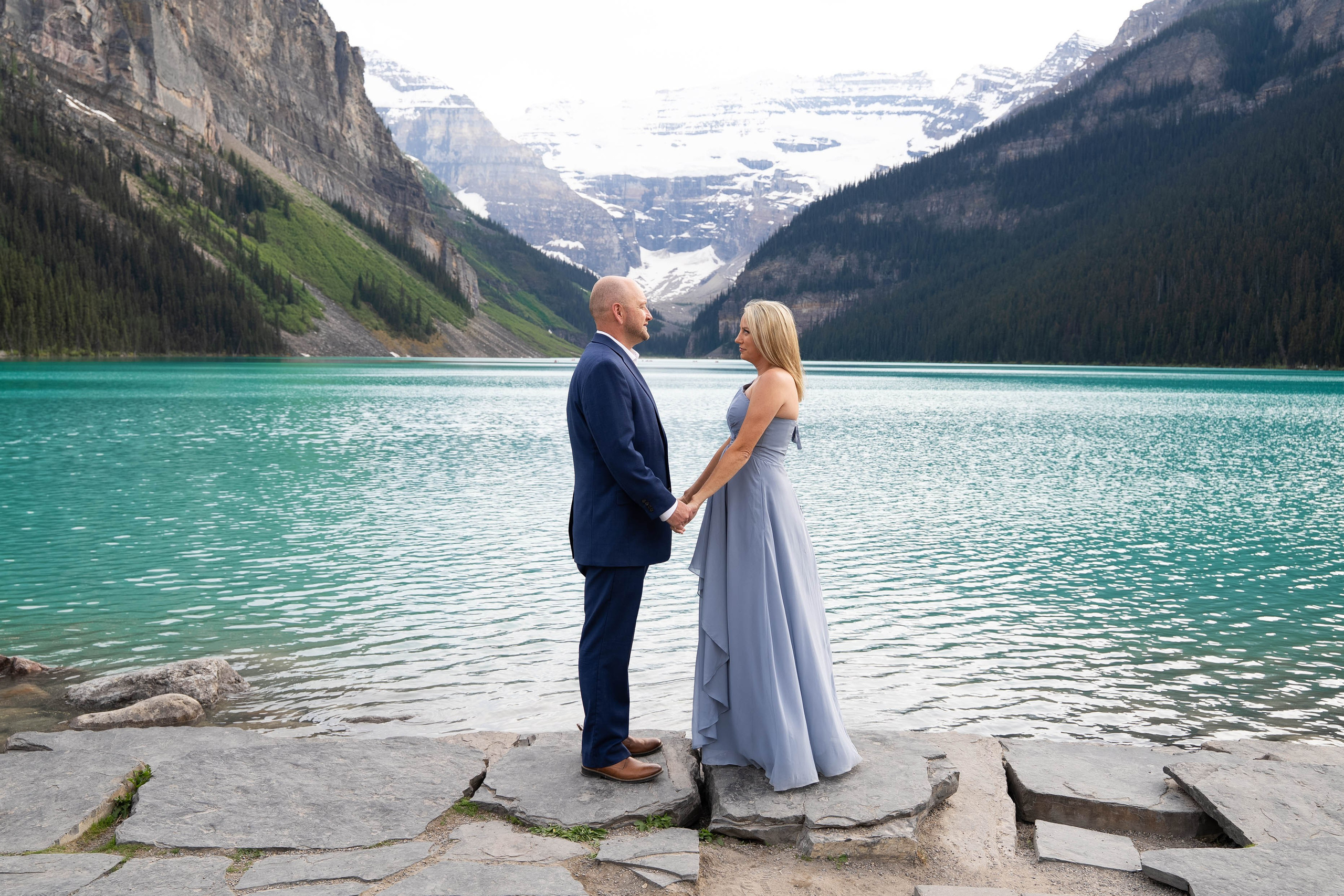 Lake Louise — Lina & Eric. Ching Li Photography