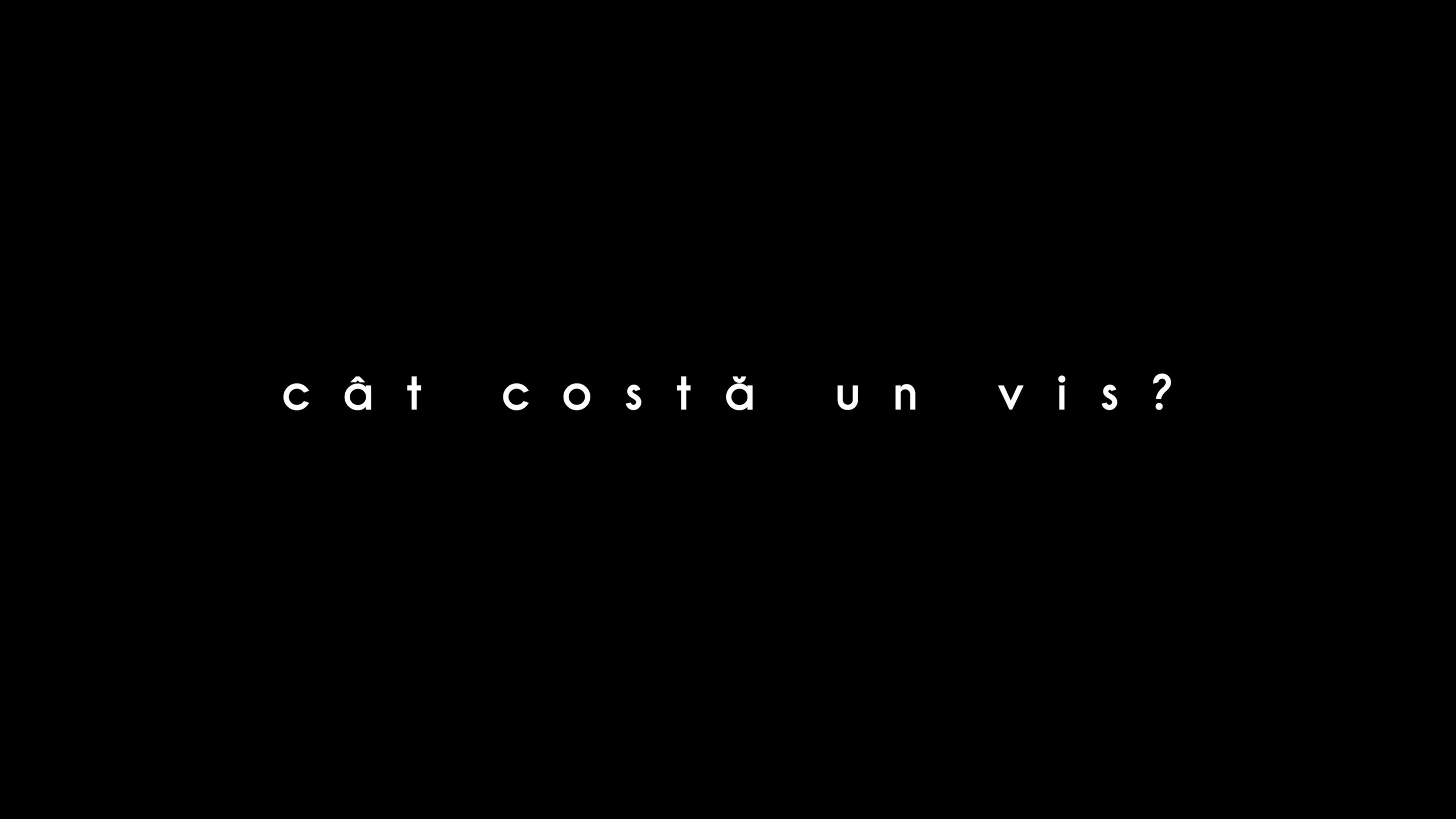Cât costă un vis?. Cosminvirlan.ro