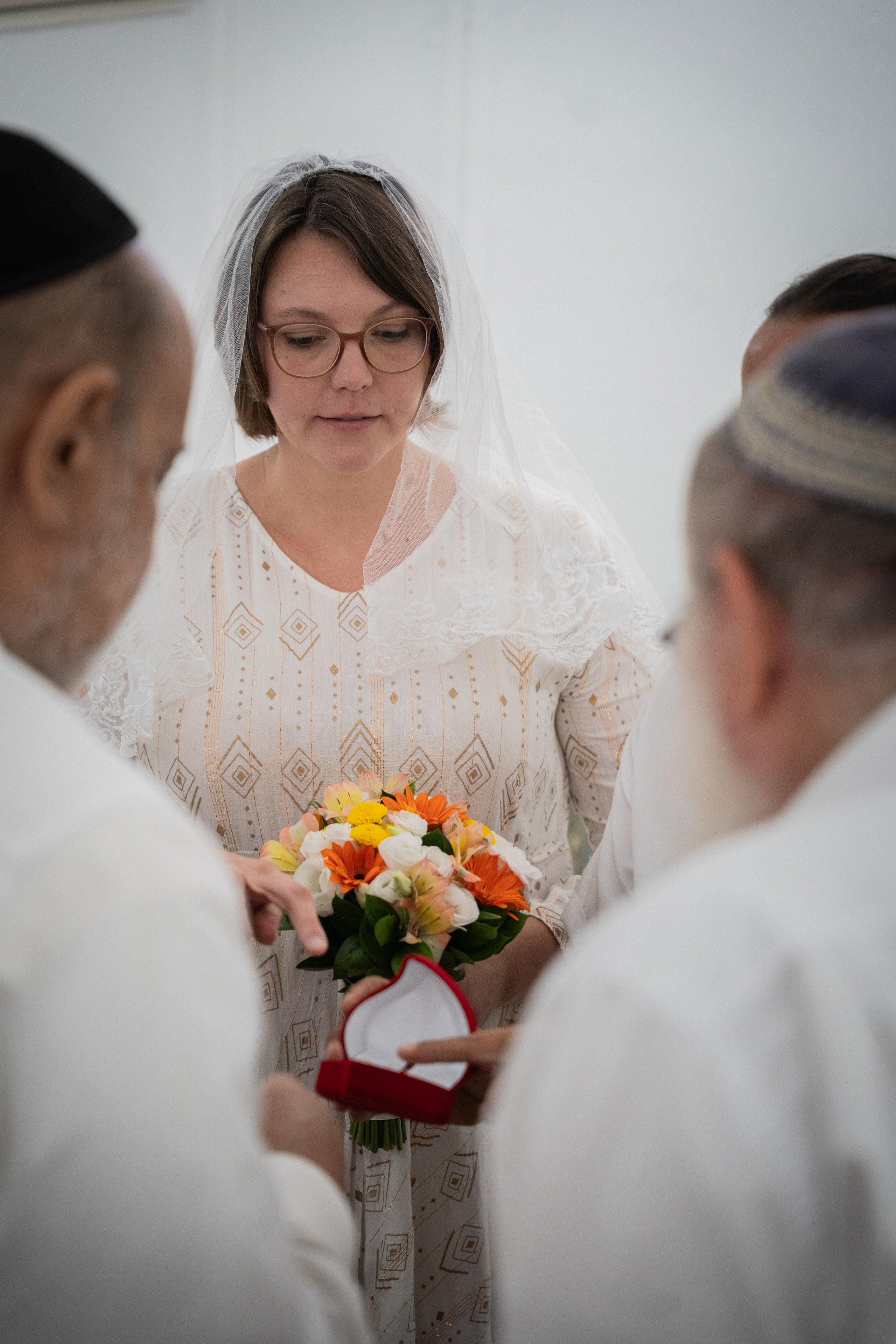 Chuppah of Yael & Raz, Hod Hasharon, July 2026. Divign By Tehilah — Meaningful Graphic Design & Photography